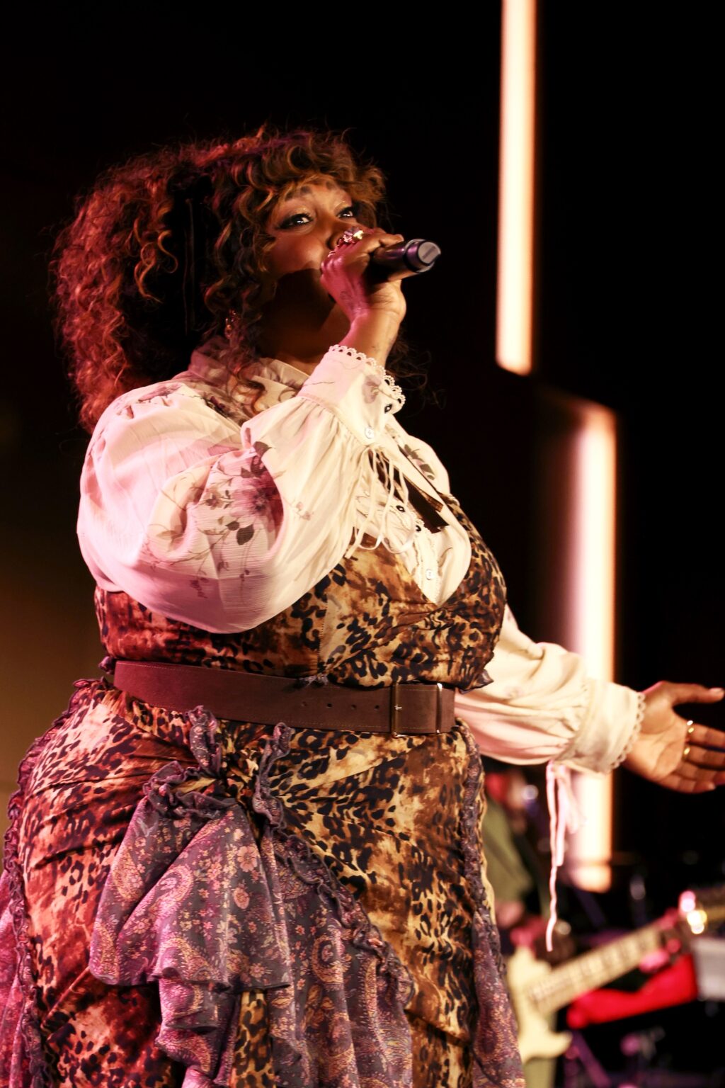 LOS ANGELES, CALIFORNIA - JANUARY 29: Brittney Spencer performs onstage during the 2026 Recording Academy Honors presented by The Black Music Collective during the 68th GRAMMY Awards on January 29, 2026 in Los Angeles, California. (Photo by Johnny Nunez/Getty Images for The Recording Academy)
