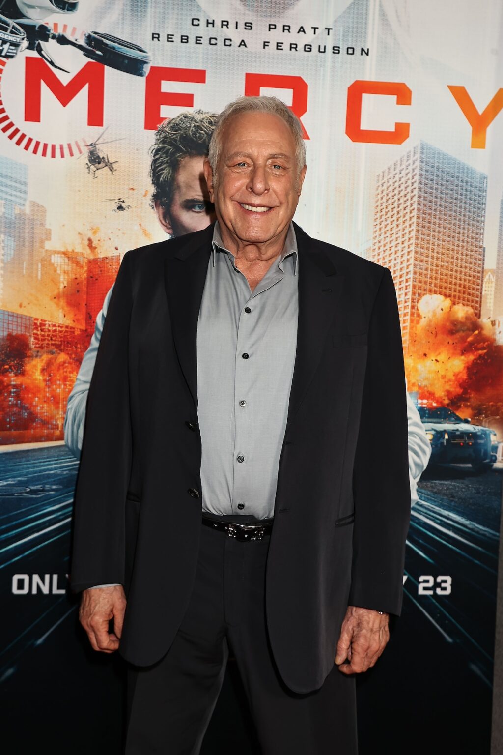 New York, New York 1/20/26 New York Premiere for “ MERCY “ starring Chris Pratt , In theaters January 23 , : Charles Roven - PHOTO by: Dave Allocca / Starpix - Location: Regal AMC Lincoln