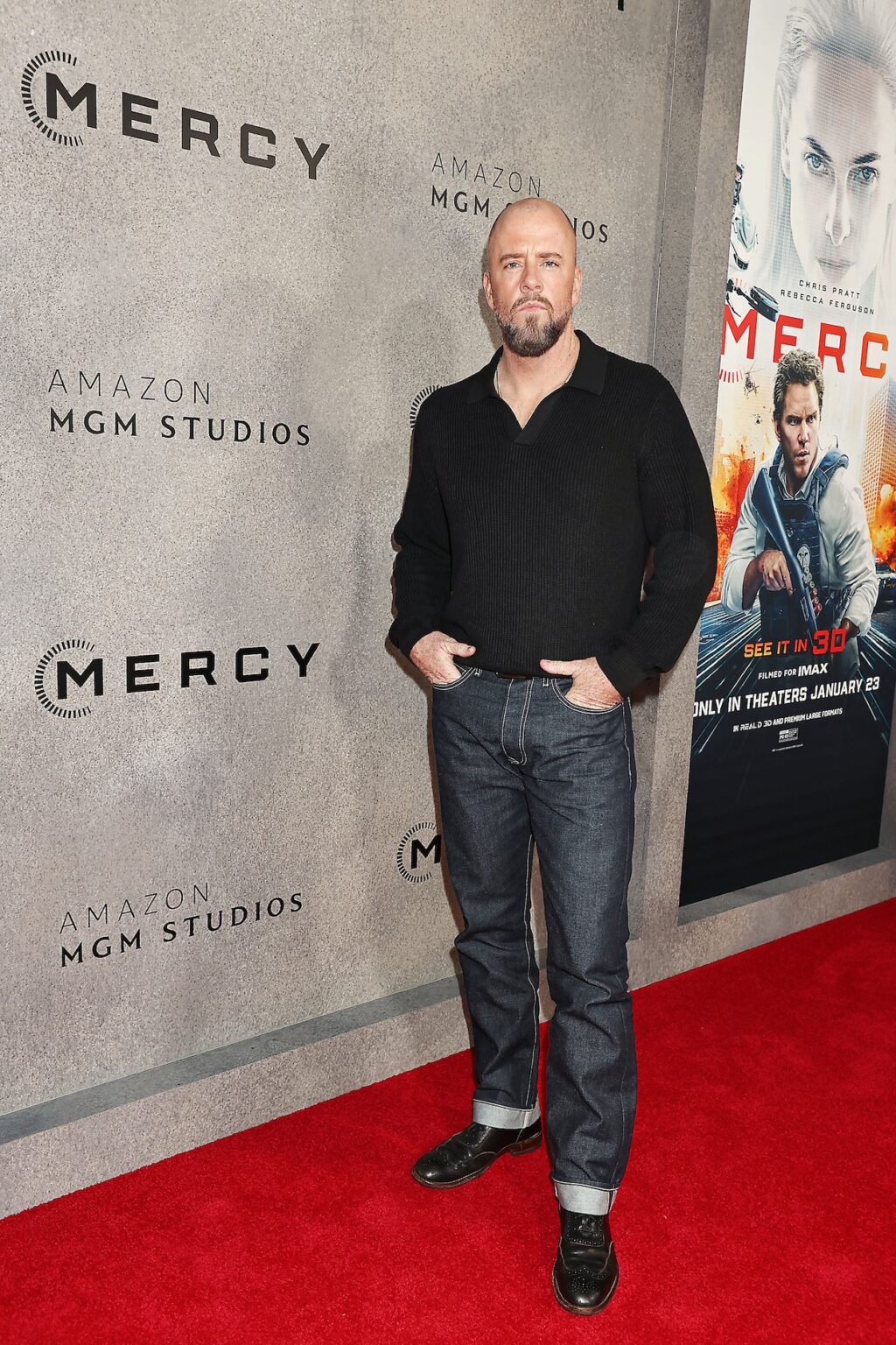 New York, New York 1/20/26 New York Premiere for “ MERCY “ starring Chris Pratt , In theaters January 23 , : Chris Sullivan - PHOTO by: Dave Allocca / Starpix - Location: Regal AMC Lincoln