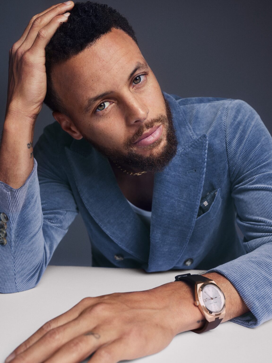 Stephen Curry, director of The Baddest Speechwriter of All, an official selection of the 2026 Sundance Film Festival. Courtesy of Sundance Institute | photo by Michael Schwartz.