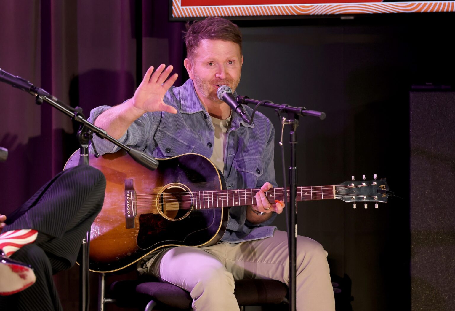 LOS ANGELES, CALIFORNIA - JANUARY 27: Shane McAnally performs onstage during GRAMMY Studios Presents: Liner Notes during the 68th GRAMMY Awards at GRAMMY Museum on January 27, 2026 in Los Angeles, California. (Photo by Kevin Winter/Getty Images for The Recording Academy)