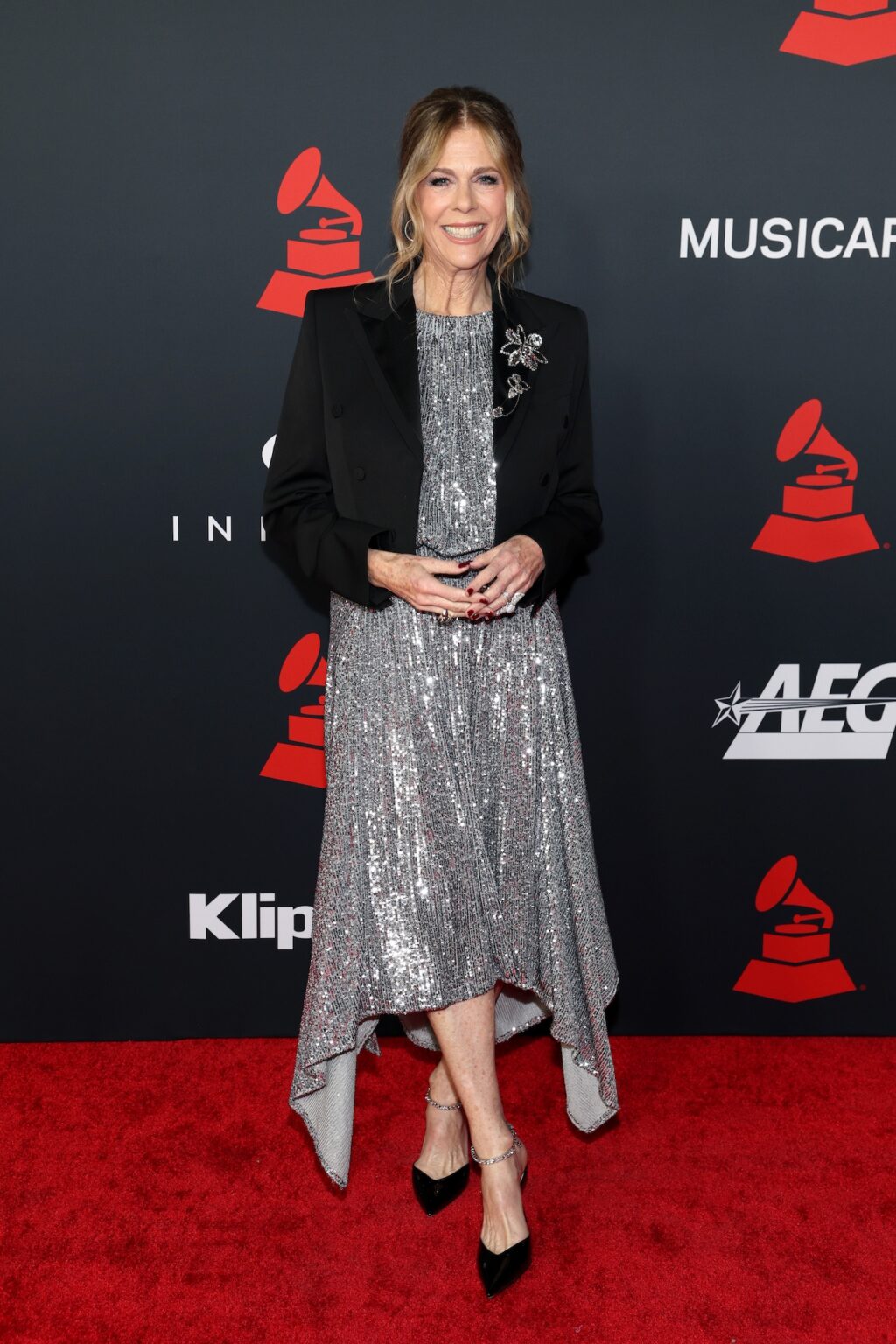 LOS ANGELES, CALIFORNIA - JANUARY 30: Rita Wilson attends 2026 MusiCares Person of the Year Honoring Mariah Carey on January 30, 2026 in Los Angeles, California. (Photo by Matt Winkelmeyer/Getty Images for The Recording Academy)