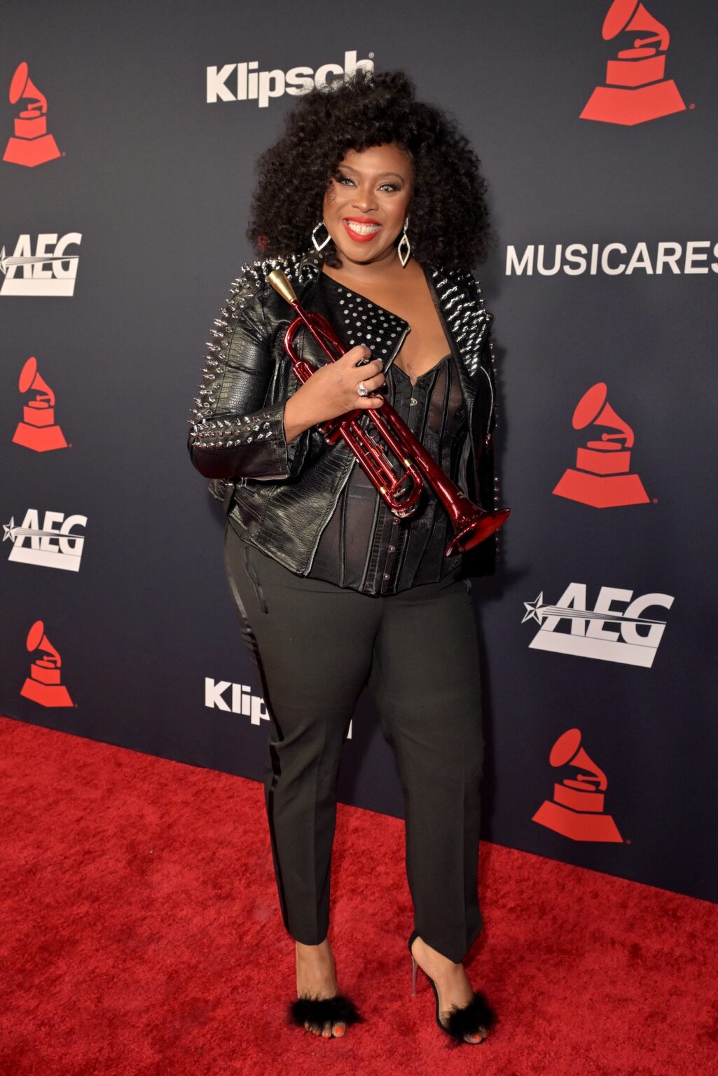 LOS ANGELES, CALIFORNIA - JANUARY 30: Syreeta Thompson attends 2026 MusiCares Person of the Year Honoring Mariah Carey on January 30, 2026 in Los Angeles, California. (Photo by Lester Cohen/Getty Images for The Recording Academy)
