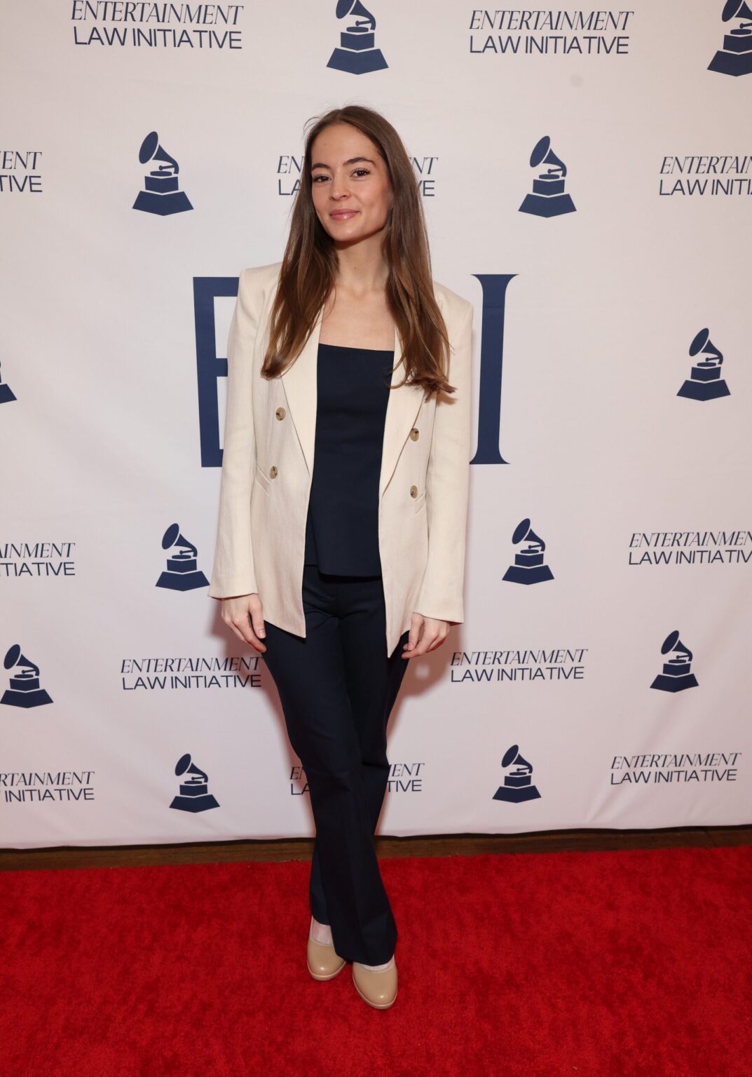LOS ANGELES, CALIFORNIA - JANUARY 30: Olivia McHenry attends the 68th GRAMMY Awards - 28th Annual Entertainment Law Initiative Luncheon on January 30, 2026 in Los Angeles, California. (Photo by Jesse Grant/Getty Images for The Recording Academy)