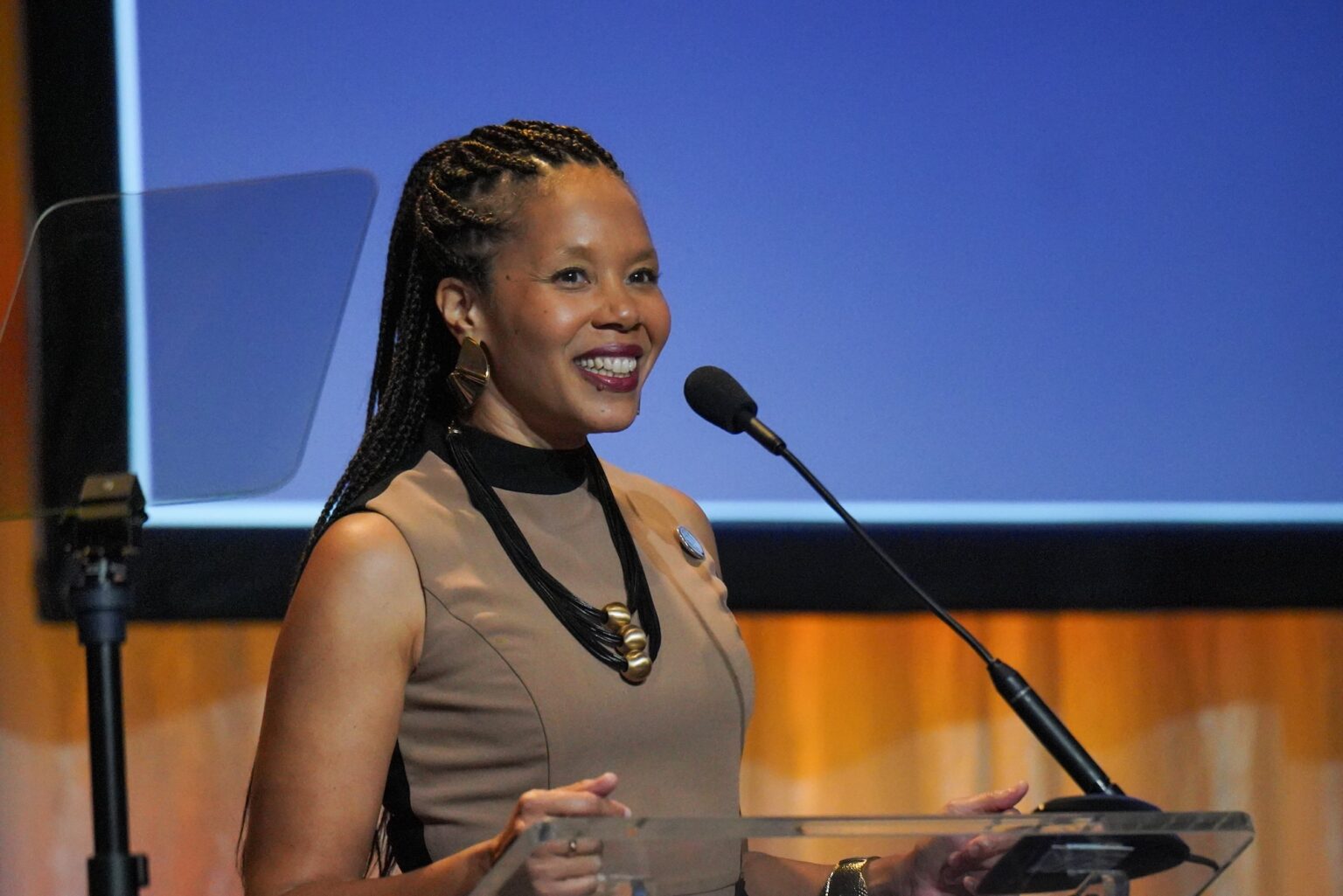 LOS ANGELES, CALIFORNIA - JANUARY 30: Kelley Purcell during the 68th GRAMMY Awards - 28th Annual Entertainment Law Initiative Luncheon on January 30, 2026 in Los Angeles, California. (Photo by Gonzalo Marroquin/Getty Images for The Recording Academy)