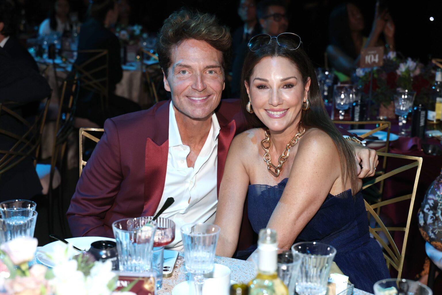 LOS ANGELES, CALIFORNIA - JANUARY 30: (L-R) Richard Marx and Daisy Fuentes attend 2026 MusiCares Person of the Year Honoring Mariah Carey on January 30, 2026 in Los Angeles, California. (Photo by Kevin Mazur/Getty Images for The Recording Academy)