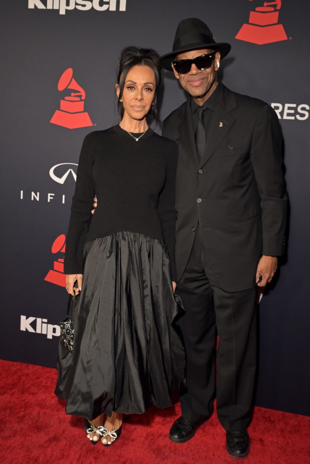 LOS ANGELES, CALIFORNIA - JANUARY 30: (L-R) Lisa Harris and Jimmy Jam attend 2026 MusiCares Person of the Year Honoring Mariah Carey on January 30, 2026 in Los Angeles, California. (Photo by Lester Cohen/Getty Images for The Recording Academy)