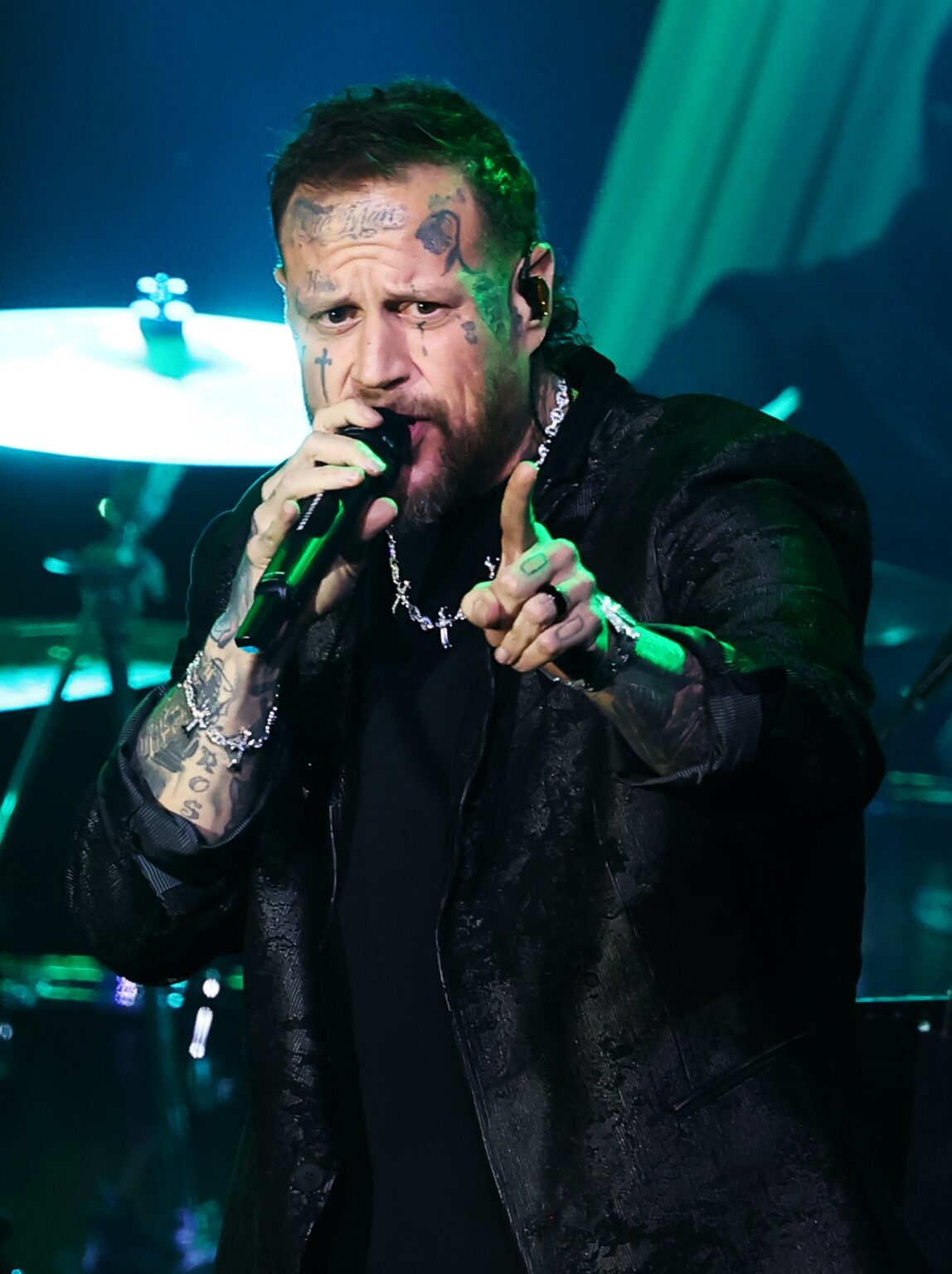 LOS ANGELES, CALIFORNIA - JANUARY 31: Jelly Roll performs onstage during the 68th GRAMMY Awards Pre-GRAMMY Gala & GRAMMY Salute to Industry Icons Honoring Avery Lipman & Monte Lipman on January 31, 2026 in Los Angeles, California. (Photo by Leon Bennett/Getty Images for The Recording Academy)