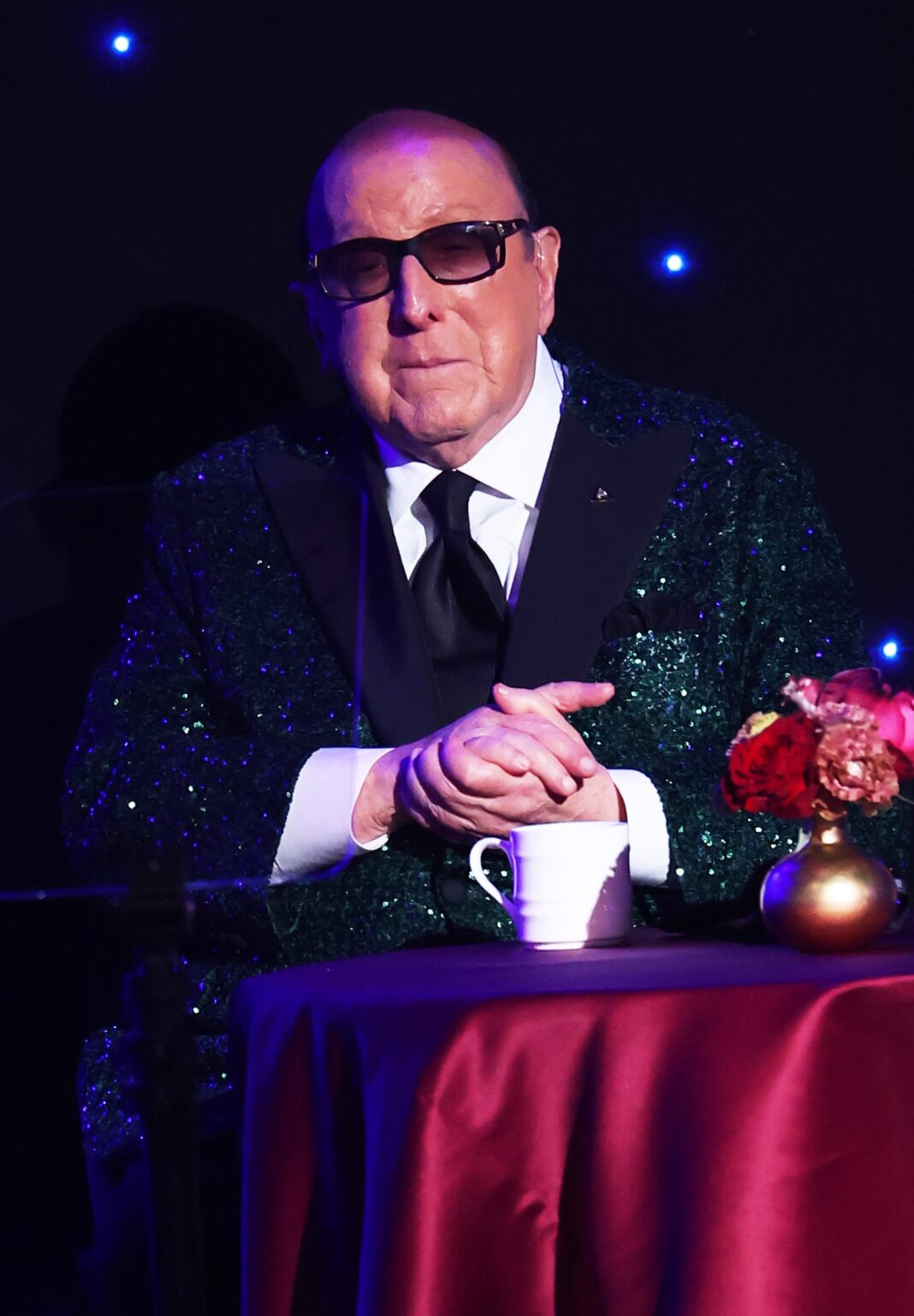 LOS ANGELES, CALIFORNIA - JANUARY 31: Clive Davis poses onstage during the 68th GRAMMY Awards Pre-GRAMMY Gala & GRAMMY Salute to Industry Icons Honoring Avery Lipman & Monte Lipman on January 31, 2026 in Los Angeles, California. (Photo by Leon Bennett/Getty Images for The Recording Academy)
