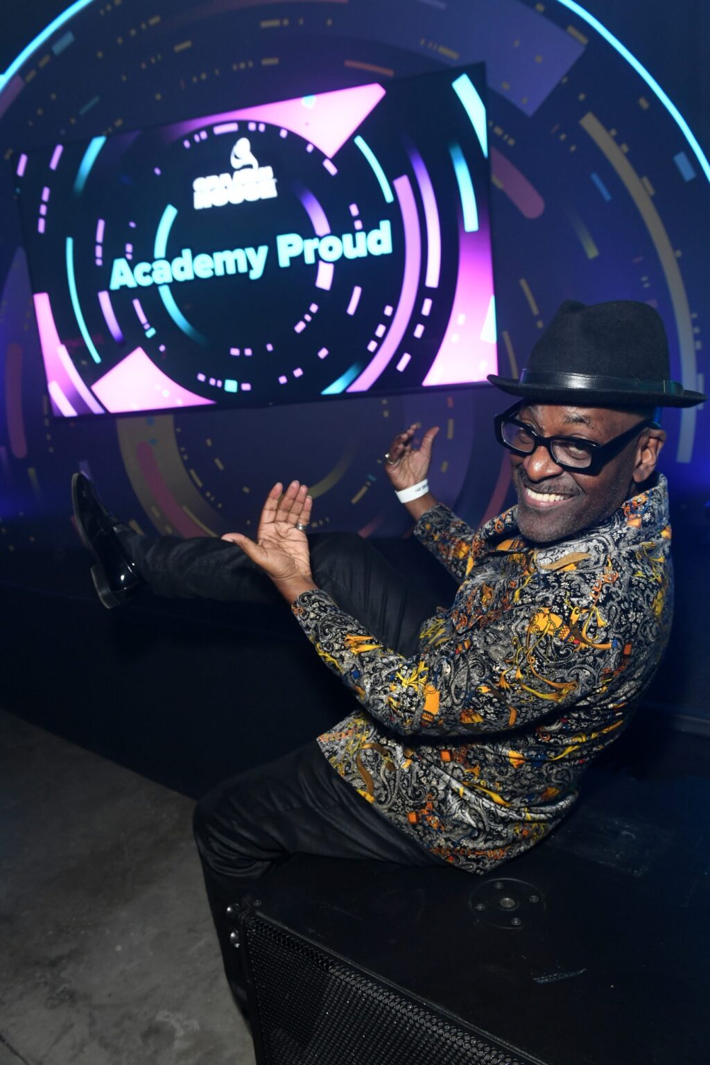 LOS ANGELES, CALIFORNIA - JANUARY 31: Guest attends the 68th GRAMMY Awards - GRAMMY House: Academy Proud on January 31, 2026 in Los Angeles, California. (Photo by Unique Nicole/Getty Images for The Recording Academy)