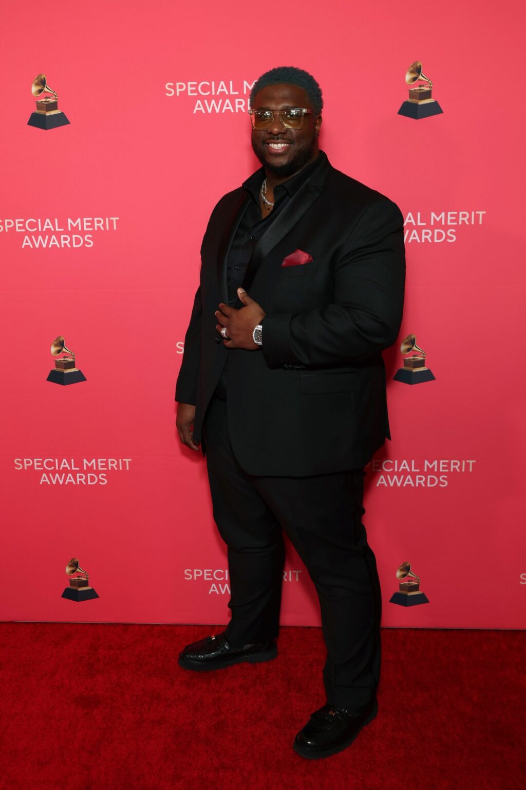 LOS ANGELES, CALIFORNIA - JANUARY 31: Swagg R’Celious attends the Special Merit Awards Ceremony & 68th Annual GRAMMY Nominees Reception during the 68th GRAMMY Awards on January 31, 2026 in Los Angeles, California. (Photo by Mat Hayward/Getty Images for The Recording Academy)