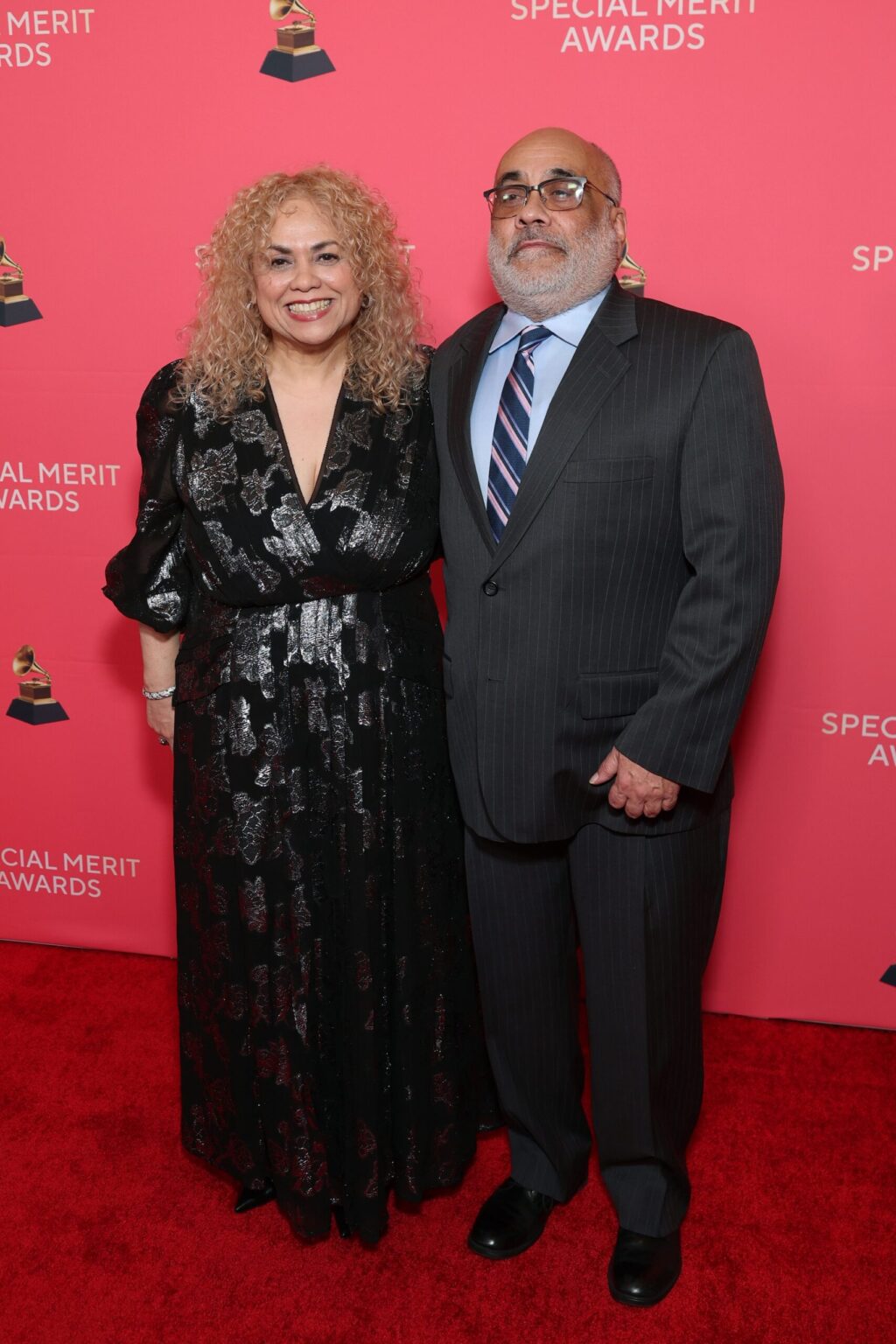 LOS ANGELES, CALIFORNIA - JANUARY 31: (L-R) Eydie Palmieri Gryczko and Eddie Palmieri II attend the Special Merit Awards Ceremony & 68th Annual GRAMMY Nominees Reception during the 68th GRAMMY Awards on January 31, 2026 in Los Angeles, California. (Photo by Mat Hayward/Getty Images for The Recording Academy)