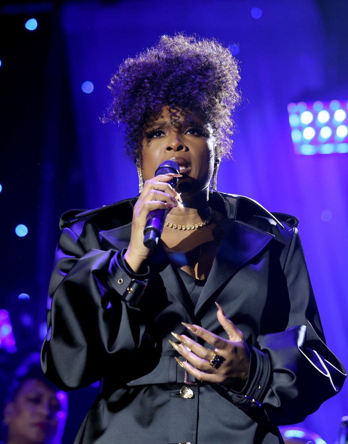 LOS ANGELES, CALIFORNIA - JANUARY 31: Jennifer Hudson performs onstage during the 68th GRAMMY Awards Pre-GRAMMY Gala & GRAMMY Salute to Industry Icons Honoring Avery Lipman & Monte Lipman on January 31, 2026 in Los Angeles, California. (Photo by Kevin Mazur/Getty Images for The Recording Academy)