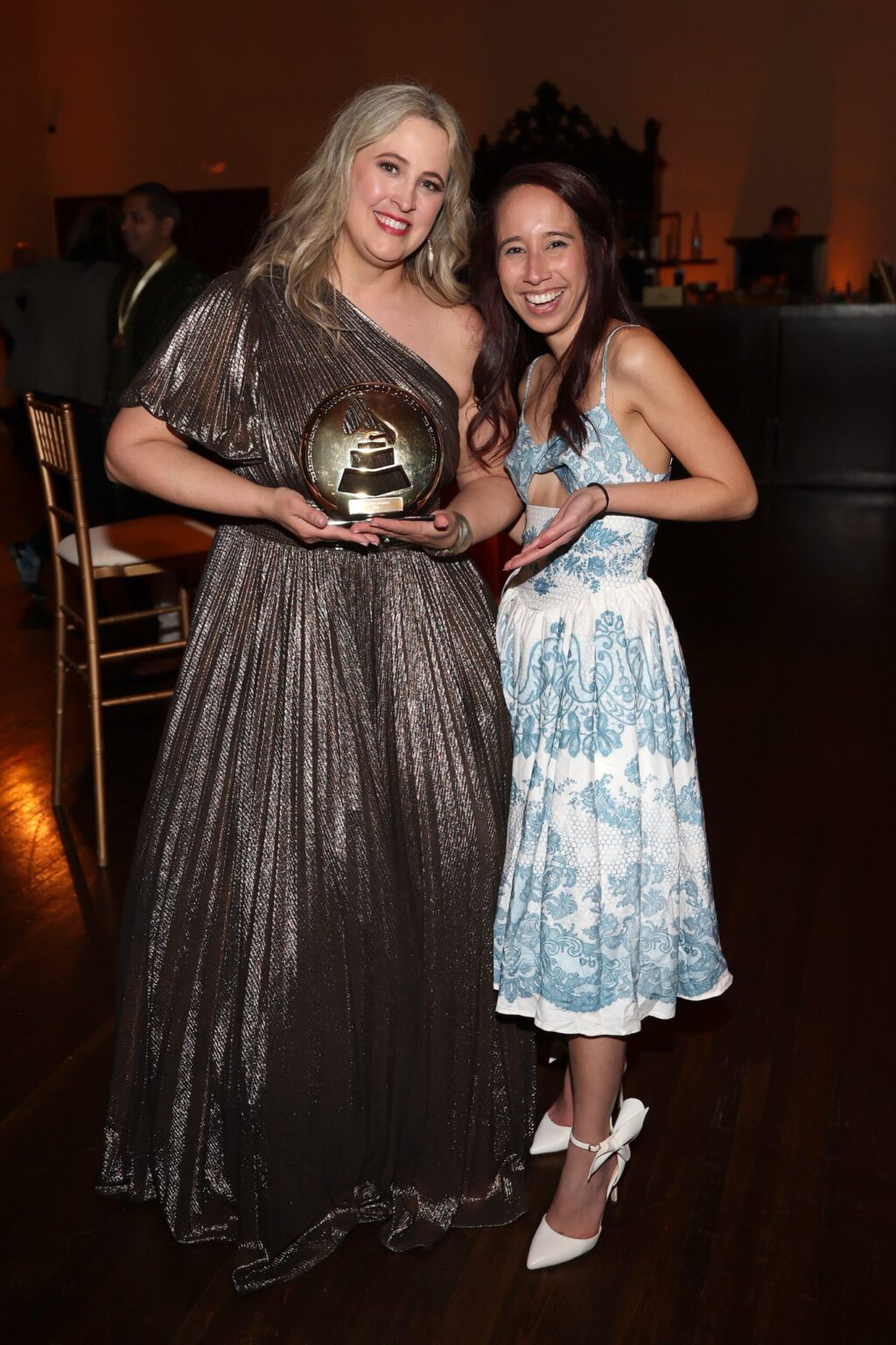 LOS ANGELES, CALIFORNIA - JANUARY 31: (L-R) Jennifer Jimenez and Cat Sornmayura attend the Special Merit Awards Ceremony & 68th Annual GRAMMY Nominees Reception during the 68th GRAMMY Awards on January 31, 2026 in Los Angeles, California. (Photo by Mat Hayward/Getty Images for The Recording Academy)