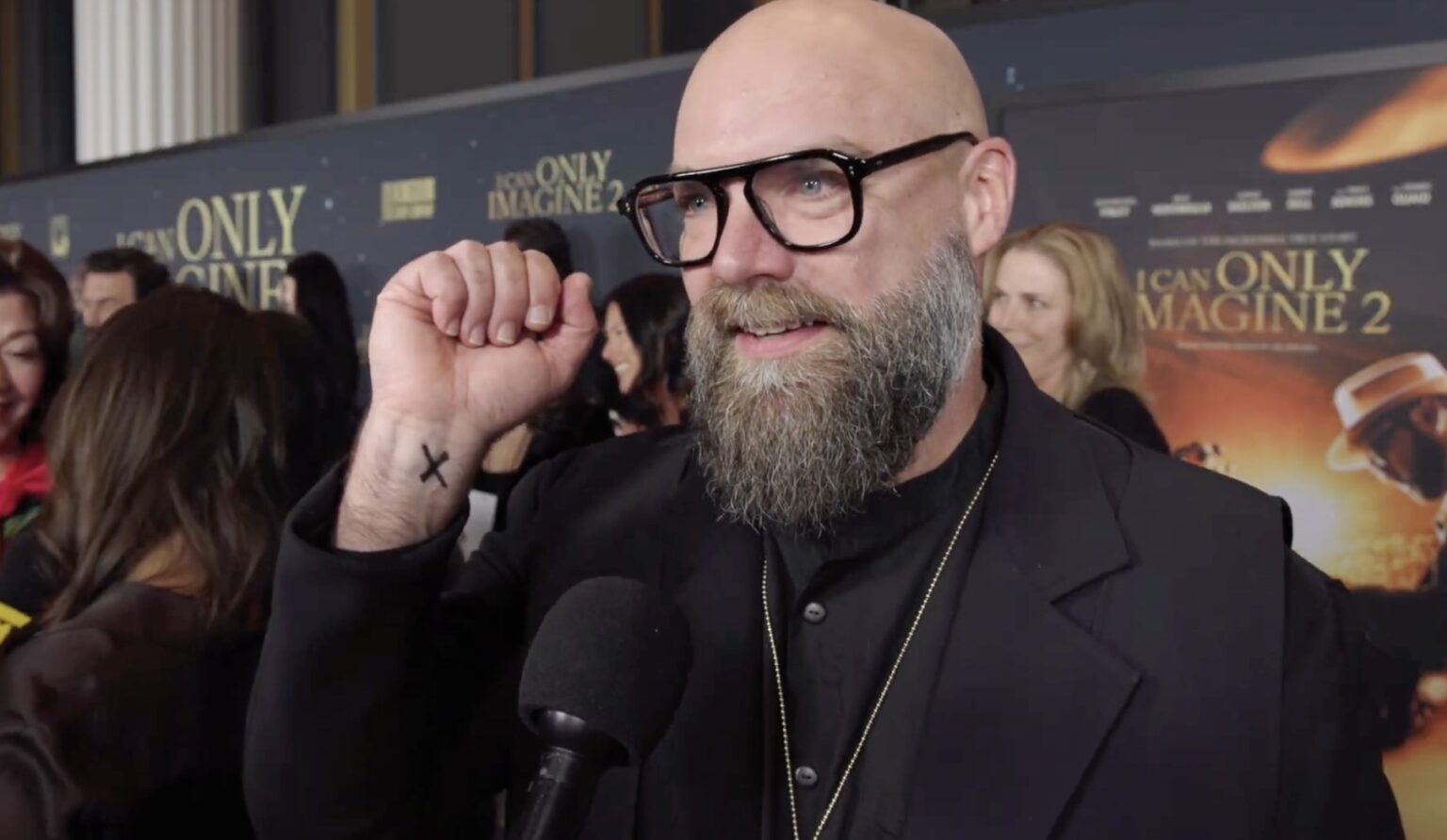 Tim Timmons on I Can Only Imagine 2 at the Red Carpet Premiere – red carpet moment