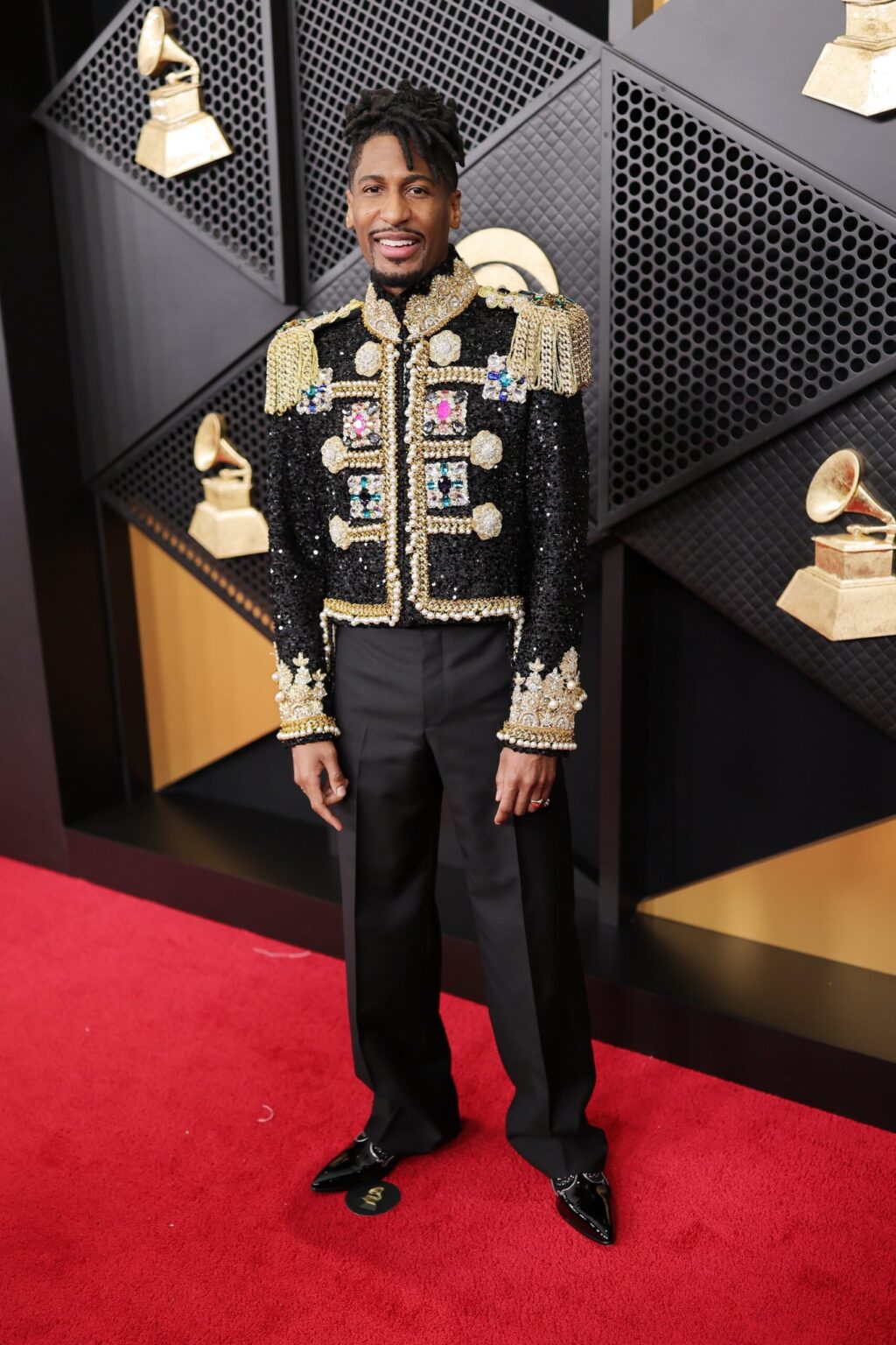LOS ANGELES, CALIFORNIA - FEBRUARY 01: Jon Batiste attends the 68th GRAMMY Awards on February 01, 2026 in Los Angeles, California. (Photo by Neilson Barnard/Getty Images for The Recording Academy)