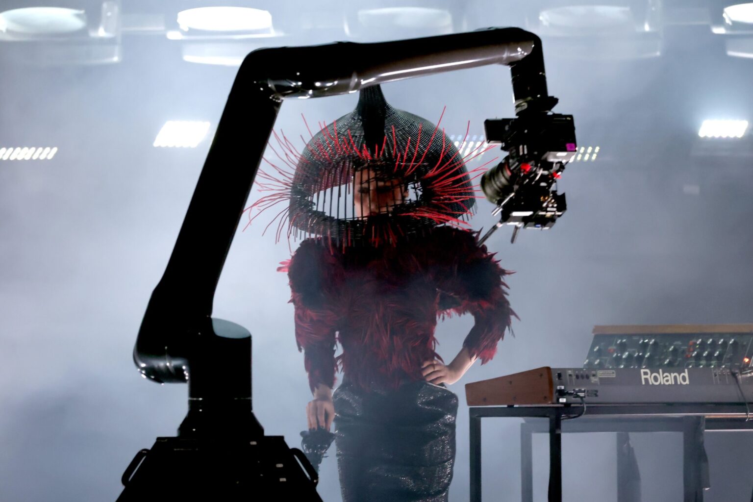 LOS ANGELES, CALIFORNIA - FEBRUARY 01: Lady Gaga performs onstage during the 68th GRAMMY Awards at Crypto.com Arena on February 01, 2026 in Los Angeles, California. (Photo by Kevin Winter/Getty Images for The Recording Academy)