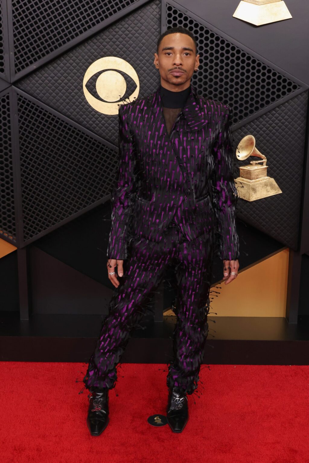 LOS ANGELES, CALIFORNIA - FEBRUARY 01: Durand Bernarr attends the 68th GRAMMY Awards on February 01, 2026 in Los Angeles, California. (Photo by John Shearer/Getty Images for The Recording Academy)