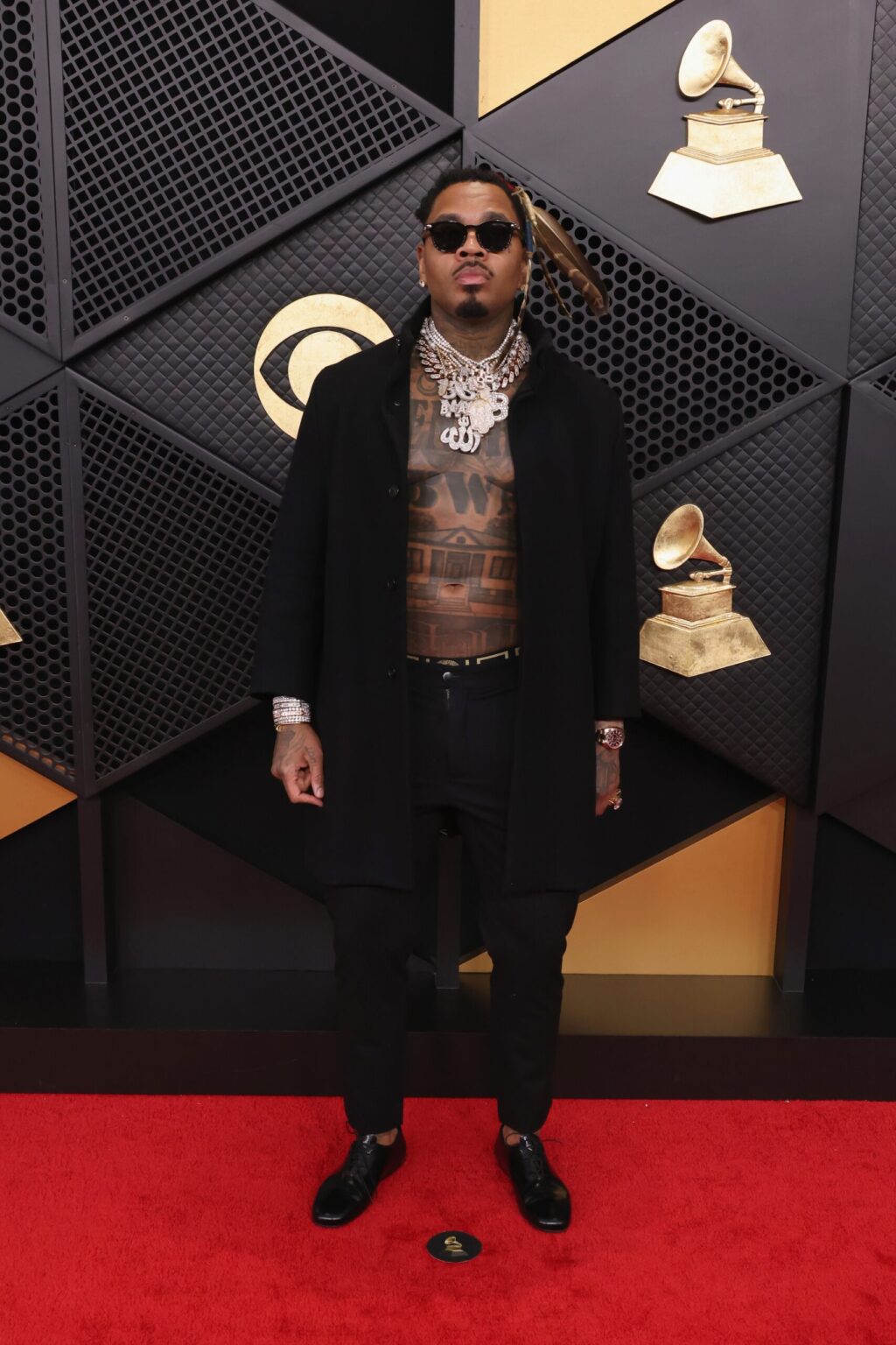 LOS ANGELES, CALIFORNIA - FEBRUARY 01: Kevin Gates attends the 68th GRAMMY Awards on February 01, 2026 in Los Angeles, California. (Photo by John Shearer/Getty Images for The Recording Academy)