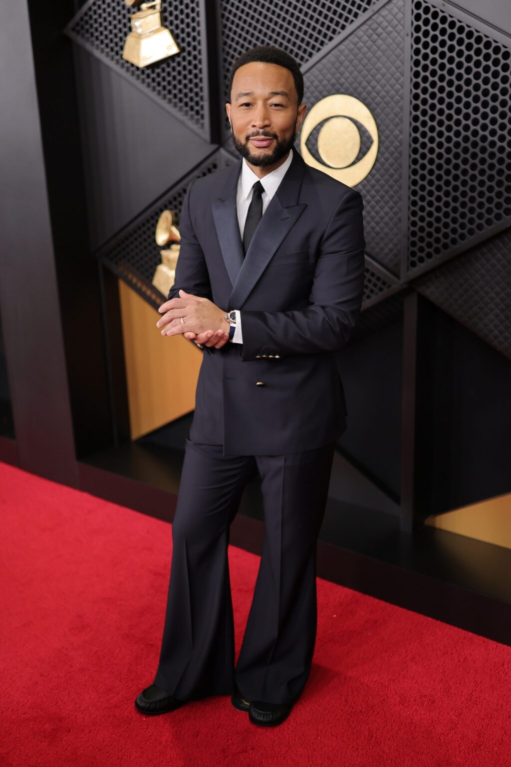 LOS ANGELES, CALIFORNIA - FEBRUARY 01: John Legend attends the 68th GRAMMY Awards on February 01, 2026 in Los Angeles, California. (Photo by Neilson Barnard/Getty Images for The Recording Academy)