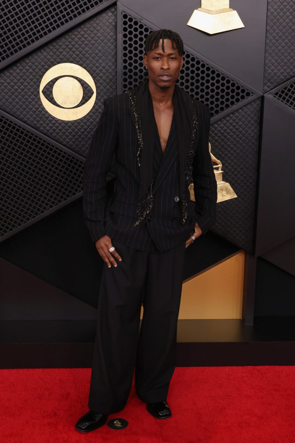 LOS ANGELES, CALIFORNIA - FEBRUARY 01: Lucky Daye attends the 68th GRAMMY Awards on February 01, 2026 in Los Angeles, California. (Photo by John Shearer/Getty Images for The Recording Academy)