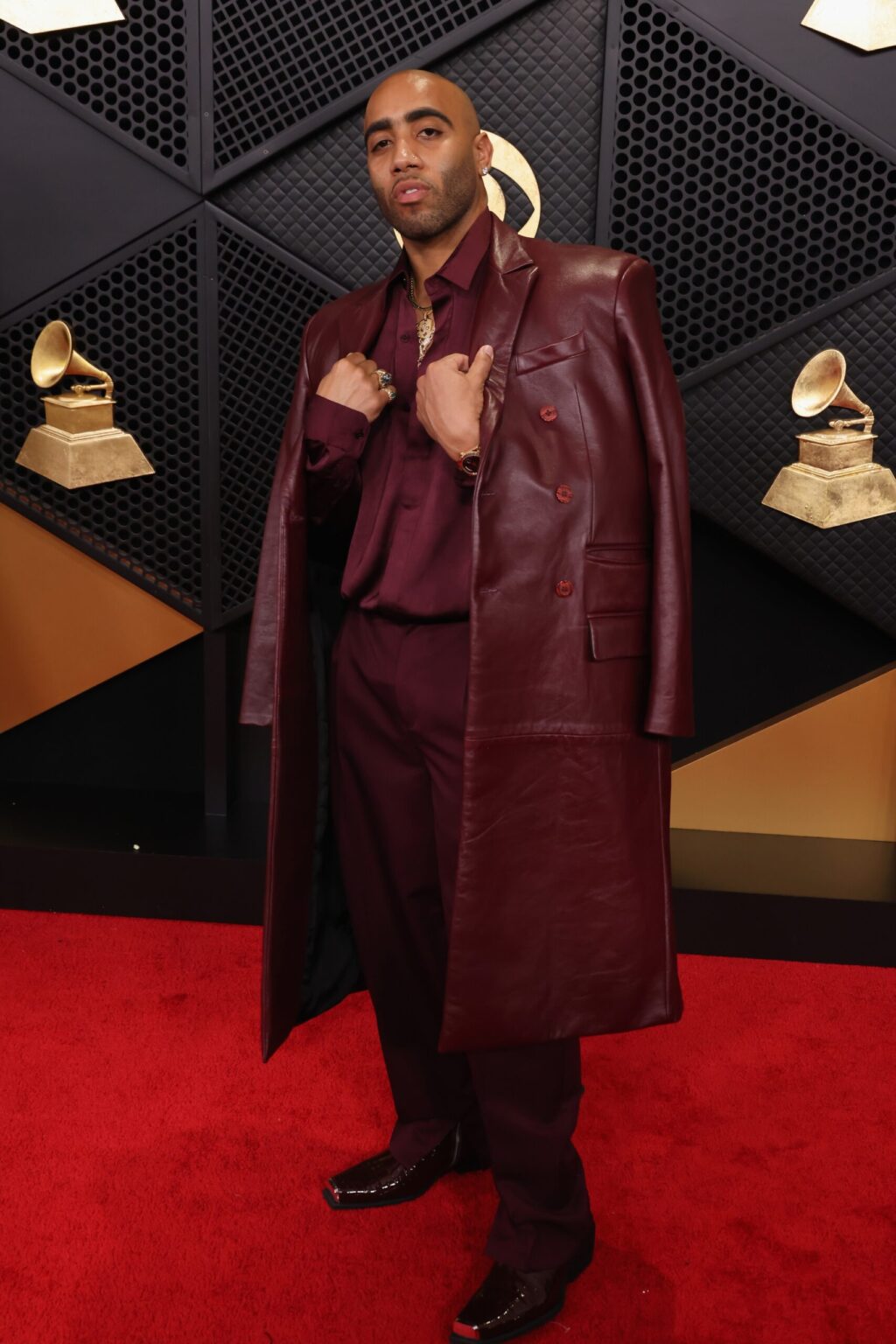LOS ANGELES, CALIFORNIA - FEBRUARY 01: Bizzy Crook attends the 68th GRAMMY Awards on February 01, 2026 in Los Angeles, California. (Photo by John Shearer/Getty Images for The Recording Academy)