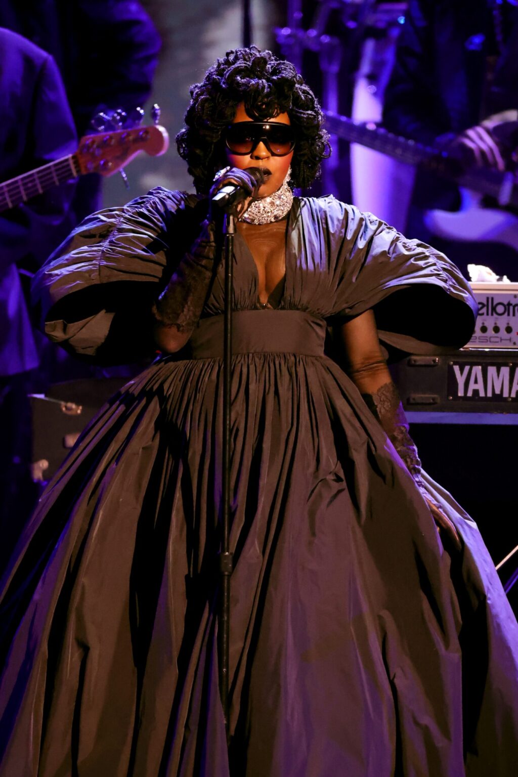 LOS ANGELES, CALIFORNIA - FEBRUARY 01: Lauryn Hill performs onstage during the 68th GRAMMY Awards at Crypto.com Arena on February 01, 2026 in Los Angeles, California. (Photo by Kevin Winter/Getty Images for The Recording Academy)