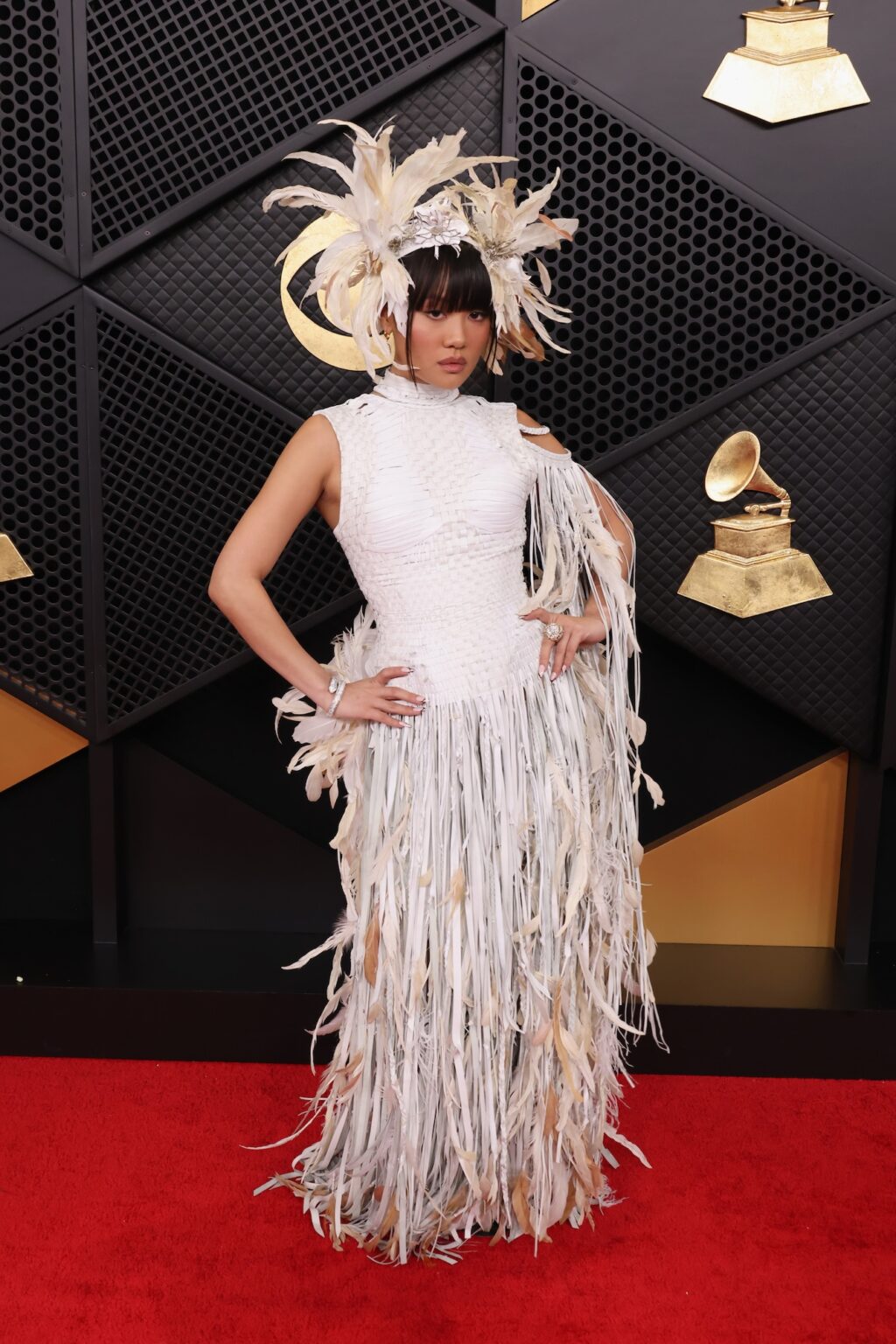 LOS ANGELES, CALIFORNIA - FEBRUARY 01: Rei Ami attends the 68th GRAMMY Awards on February 01, 2026 in Los Angeles, California. (Photo by John Shearer/Getty Images for The Recording Academy)