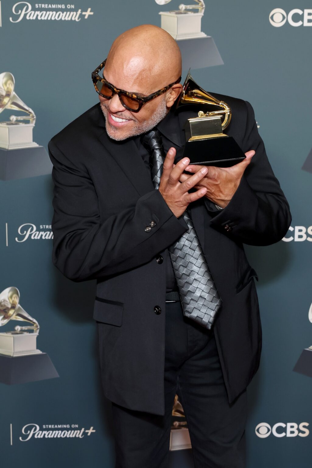 LOS ANGELES, CALIFORNIA - FEBRUARY 01: Israel Houghton, winner of the Best Contemporary Christian Music Album for “Coritos Vol. 1”, poses in the press room during the 68th GRAMMY Awards at Crypto.com Arena on February 01, 2026 in Los Angeles, California. (Photo by Leon Bennett/Getty Images for The Recording Academy)