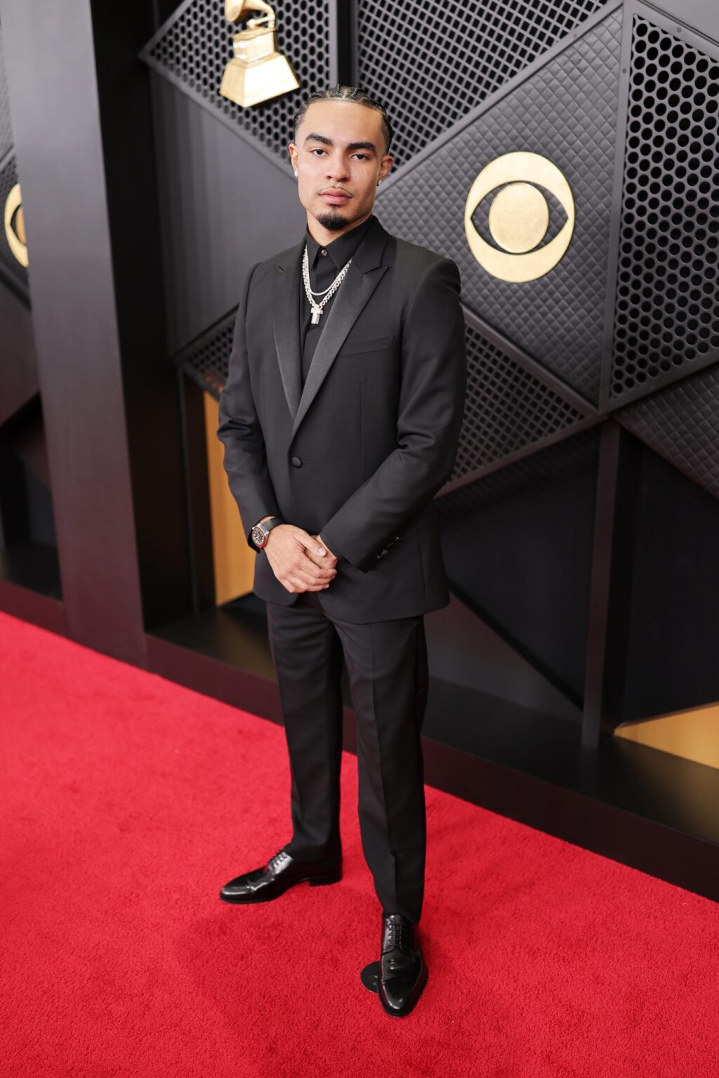 LOS ANGELES, CALIFORNIA - FEBRUARY 01: RIOTUSA attends the 68th GRAMMY Awards on February 01, 2026 in Los Angeles, California. (Photo by Neilson Barnard/Getty Images for The Recording Academy)