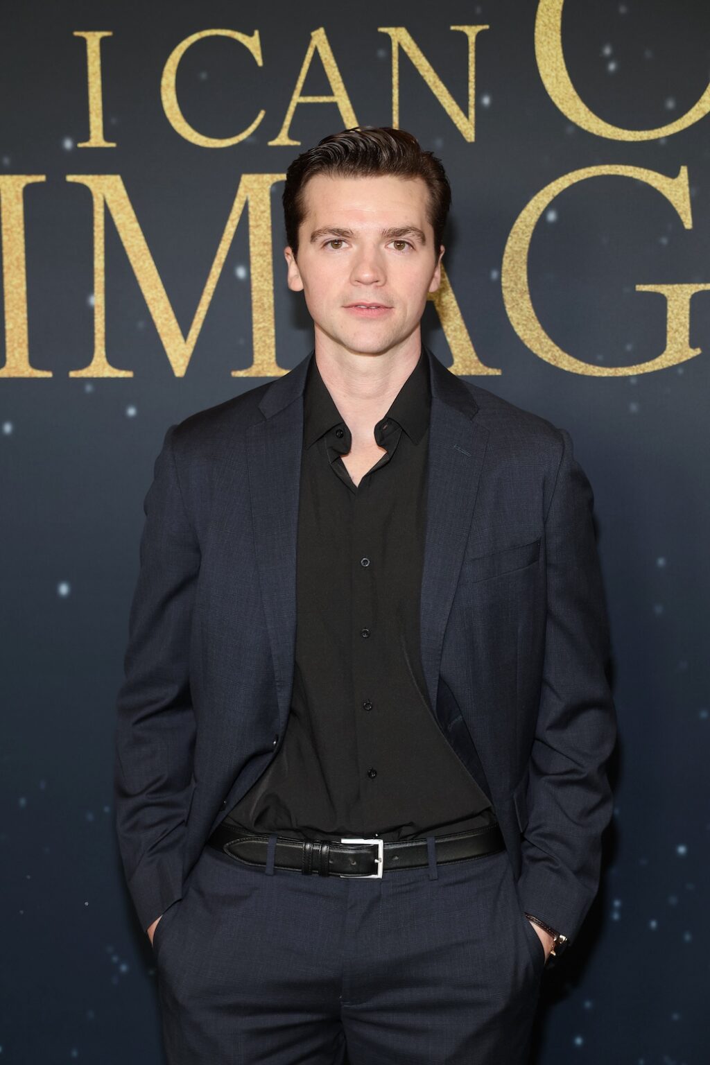 NASHVILLE, TENNESSEE - FEBRUARY 12: Joel Courtney attends the 'I Can Only Imagine 2" Nashville Premiere at Belmont University on February 12, 2026 in Nashville, Tennessee. (Photo by Terry Wyatt/Getty Images for Lionsgate)