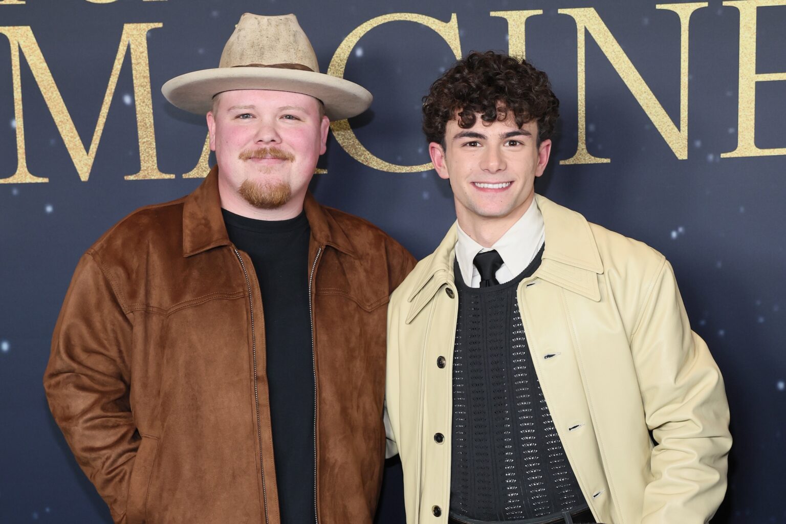 NASHVILLE, TENNESSEE - FEBRUARY 12: (L-R) Sam Millard and Sammy Dell attend the 'I Can Only Imagine 2" Nashville Premiere at Belmont University on February 12, 2026 in Nashville, Tennessee. (Photo by Terry Wyatt/Getty Images for Lionsgate)