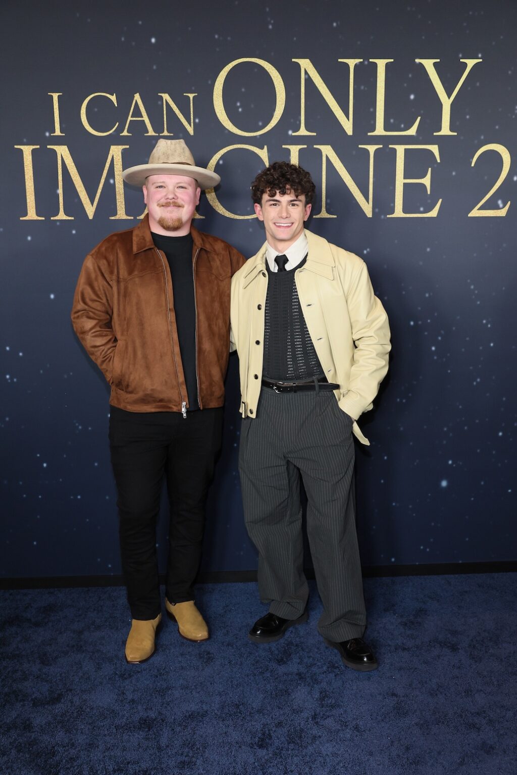 NASHVILLE, TENNESSEE - FEBRUARY 12: (L-R) Sam Millard and Sammy Dell attend the 'I Can Only Imagine 2" Nashville Premiere at Belmont University on February 12, 2026 in Nashville, Tennessee. (Photo by Terry Wyatt/Getty Images for Lionsgate)