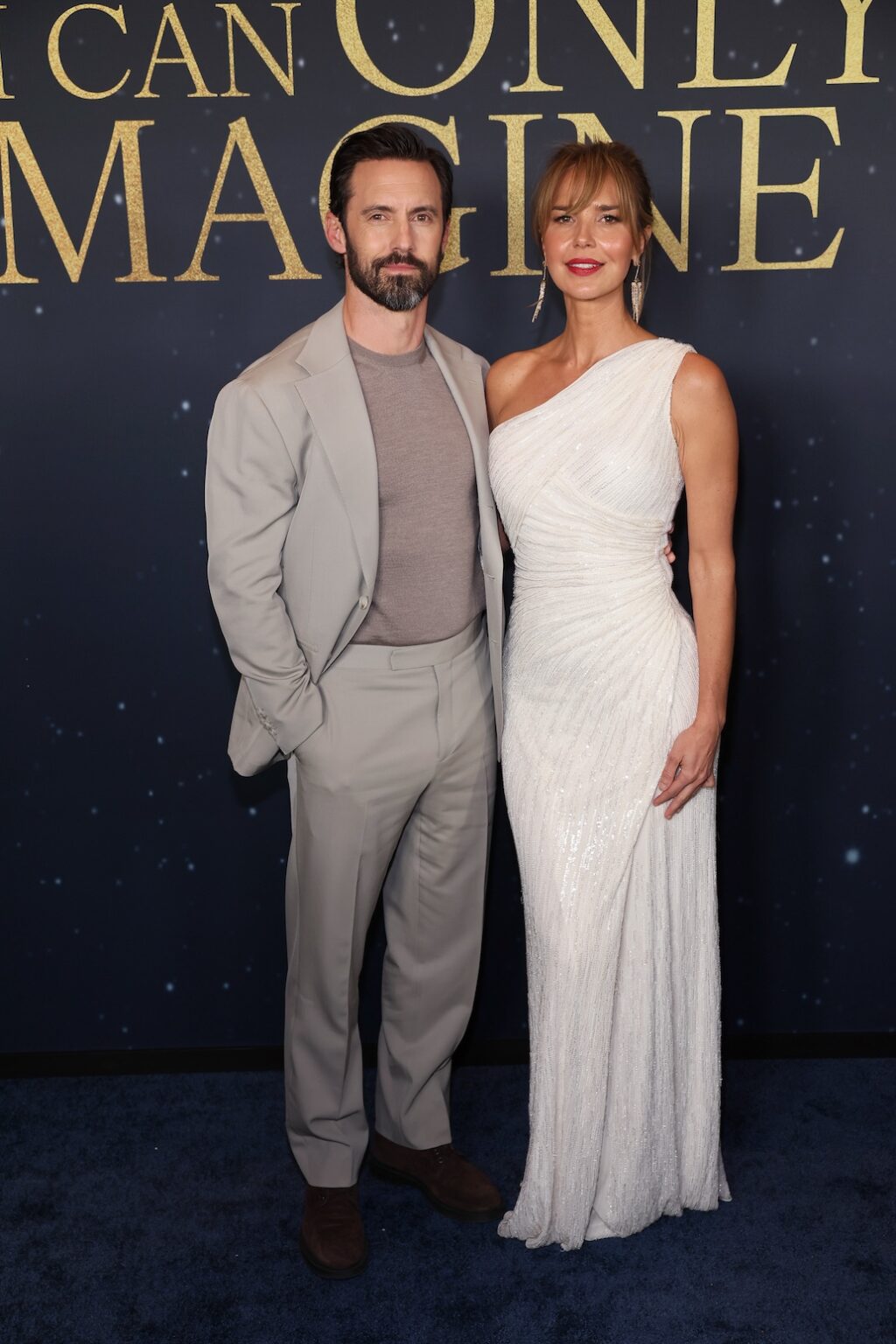 NASHVILLE, TENNESSEE - FEBRUARY 12: (L-R) Milo Ventimiglia and Arielle Kebbel attend the 'I Can Only Imagine 2" Nashville Premiere at Belmont University on February 12, 2026 in Nashville, Tennessee. (Photo by Terry Wyatt/Getty Images for Lionsgate)