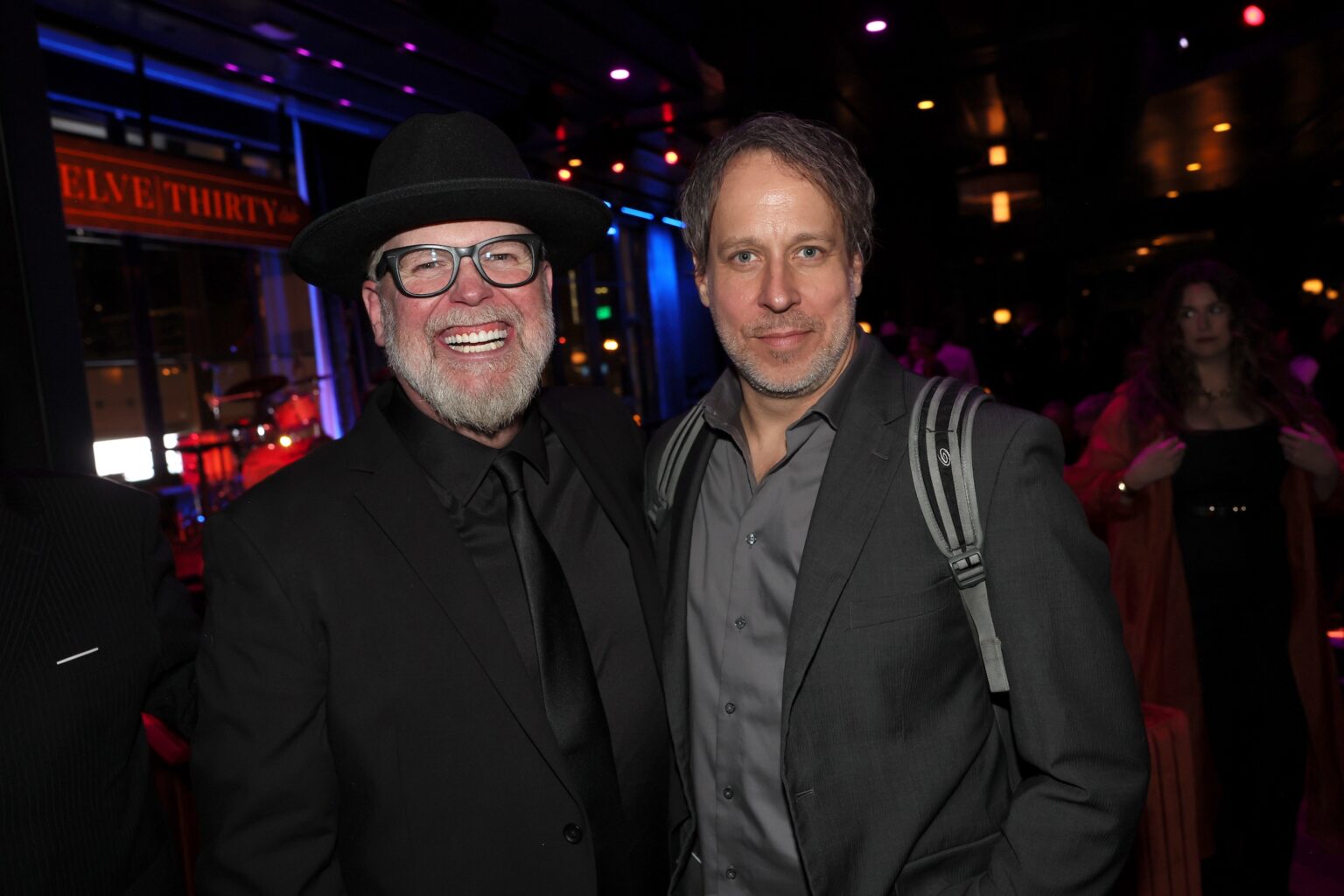 NASHVILLE, TENNESSEE - FEBRUARY 12: (L-R) Bart Millard and Brent McCorkle attend the 'I Can Only Imagine 2" Nashville Premiere at the Twelve Thirty Club on February 12, 2026 in Nashville, Tennessee. (Photo by Terry Wyatt/Getty Images for Lionsgate)