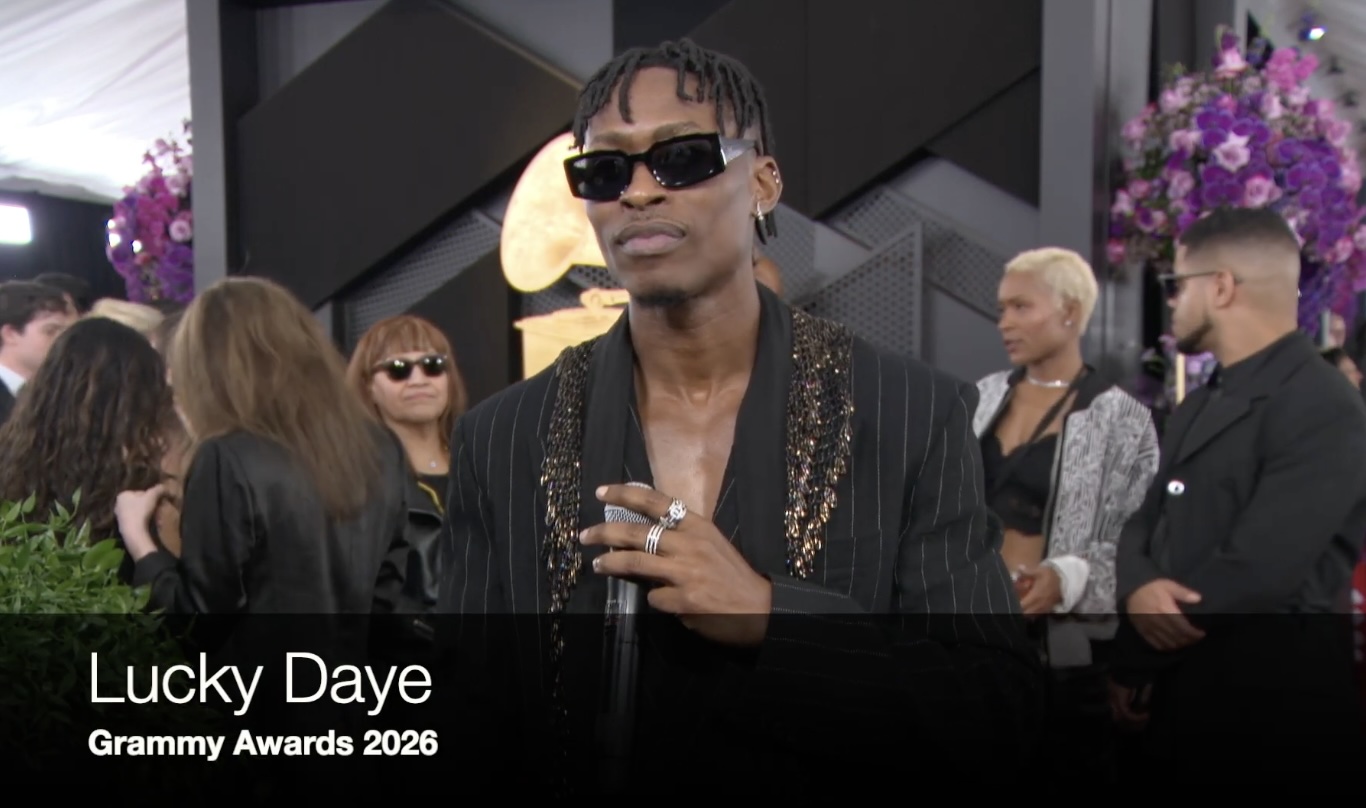 Lucky Daye on the Grammys 2026 Red Carpet: Exclusive Interview