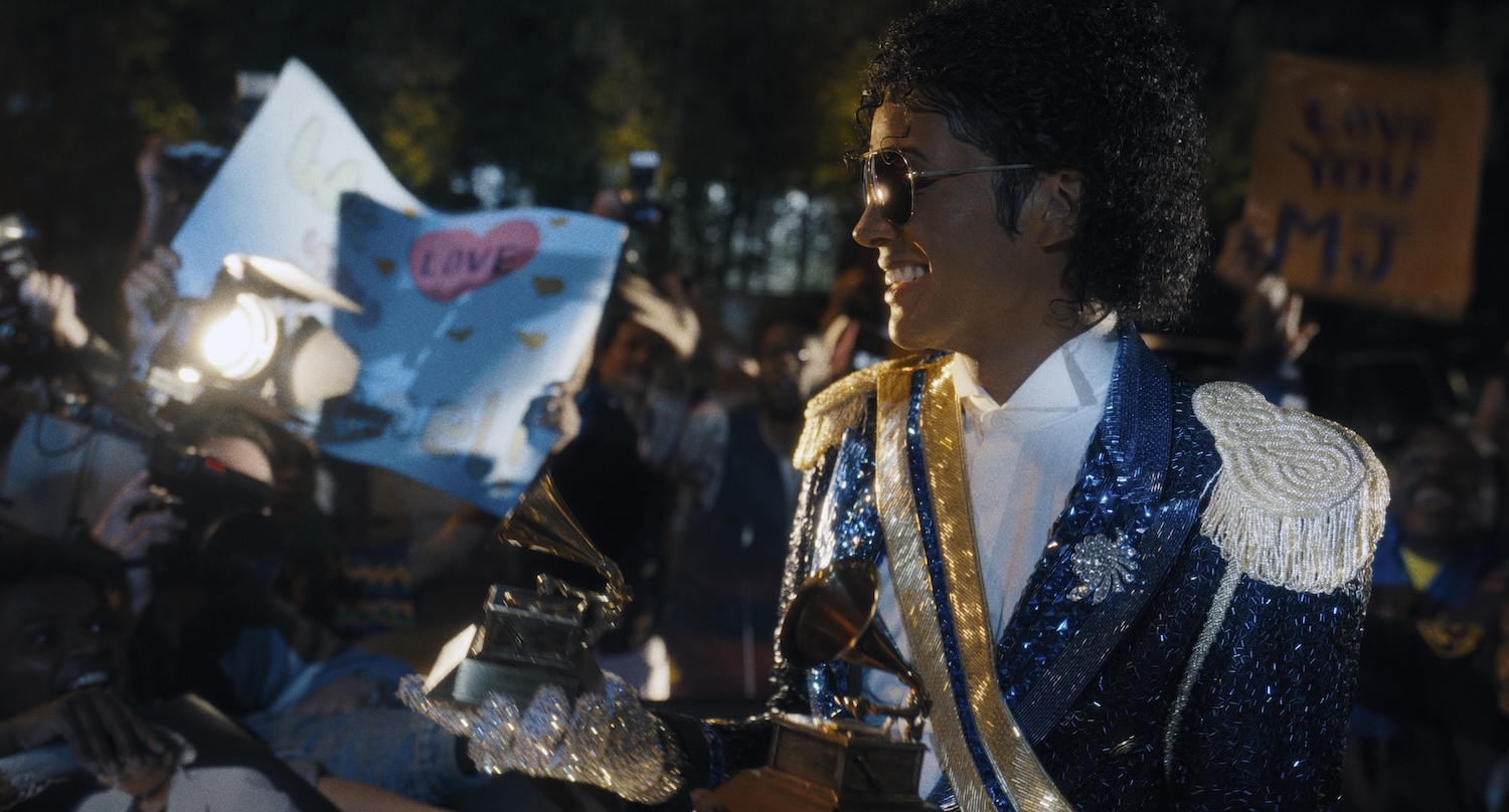 Jaafar Jackson as Michael Jackson in Michael. Photo Credit: Courtesy of Lionsgate