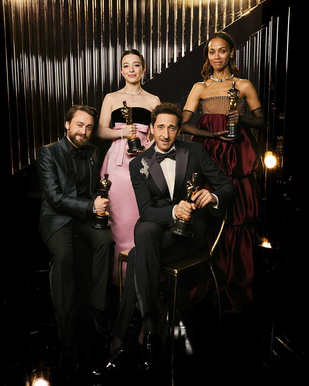 OSCAR 2026: Adrien Brody, Kieran Culkin, Mikey Madison & Zoe Saldaña Return to the Academy Awards Stage
