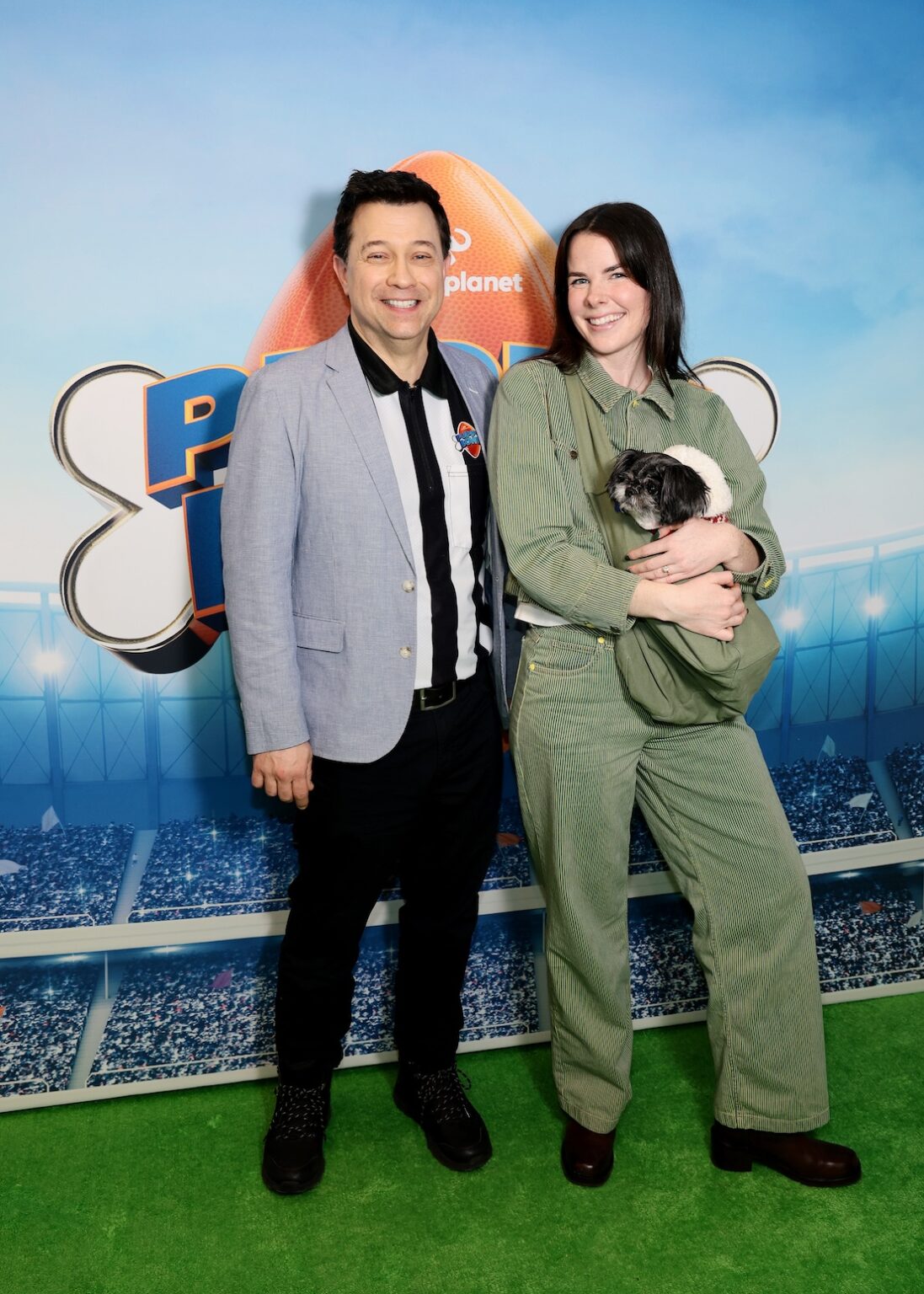 NEW YORK, NEW YORK - FEBRUARY 03: Dan Schachner and Isabel Klee attend Puppy Bowl XXII Press Event on February 03, 2026 in New York City. (Photo by Dimitrios Kambouris/Getty Images for Warner Bros. Discovery)