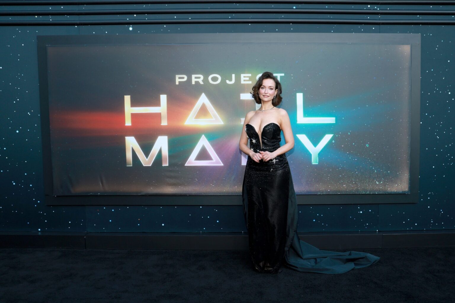 NEW YORK, NEW YORK - MARCH 18: Milana Vayntrub attends the "Project Hail Mary" New York Premiere at Josie Robertson Plaza at Lincoln Center on March 18, 2026 in New York City. (Photo by Jason Mendez/Getty Images for Amazon MGM Studios)