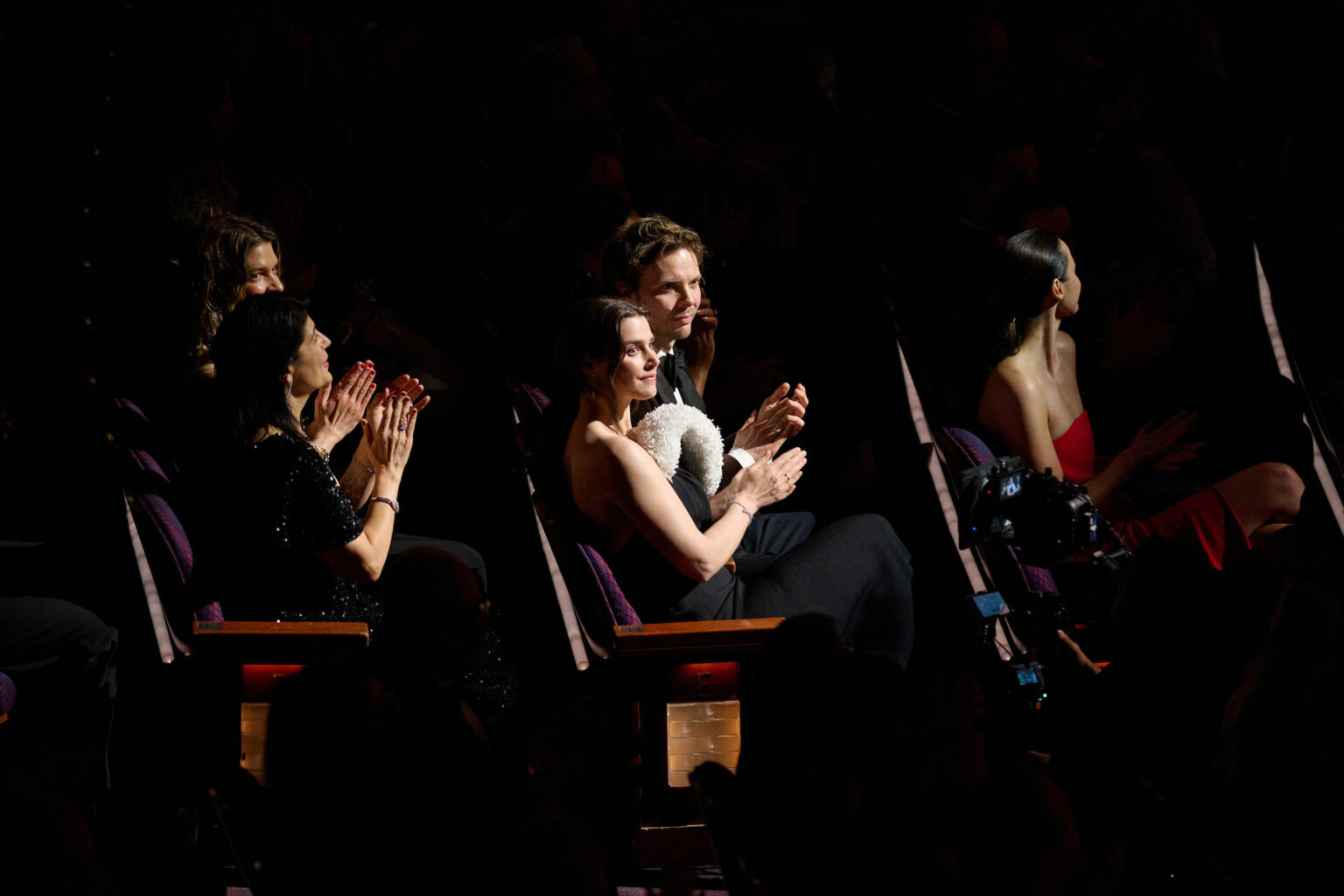 Inga Ibsdotter Lilleaas in the audience at the during the 98th Oscars® at the Dolby® Theatre at Ovation Hollywood on Sunday, March 15, 2026.