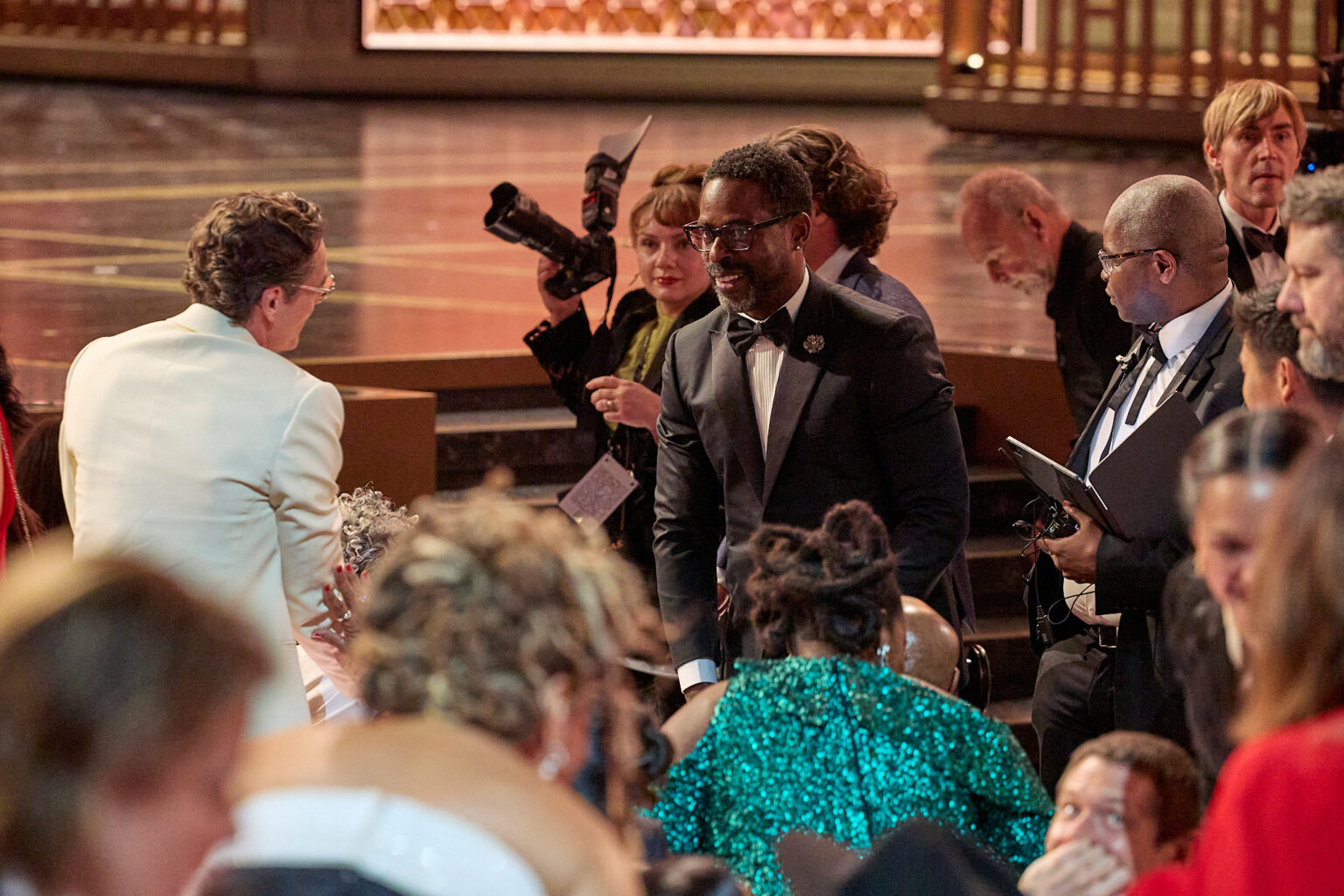Sterling K. Brown in the audience during the 98th Oscars® at the Dolby® Theatre at Ovation Hollywood on Sunday, March 15, 2026.
