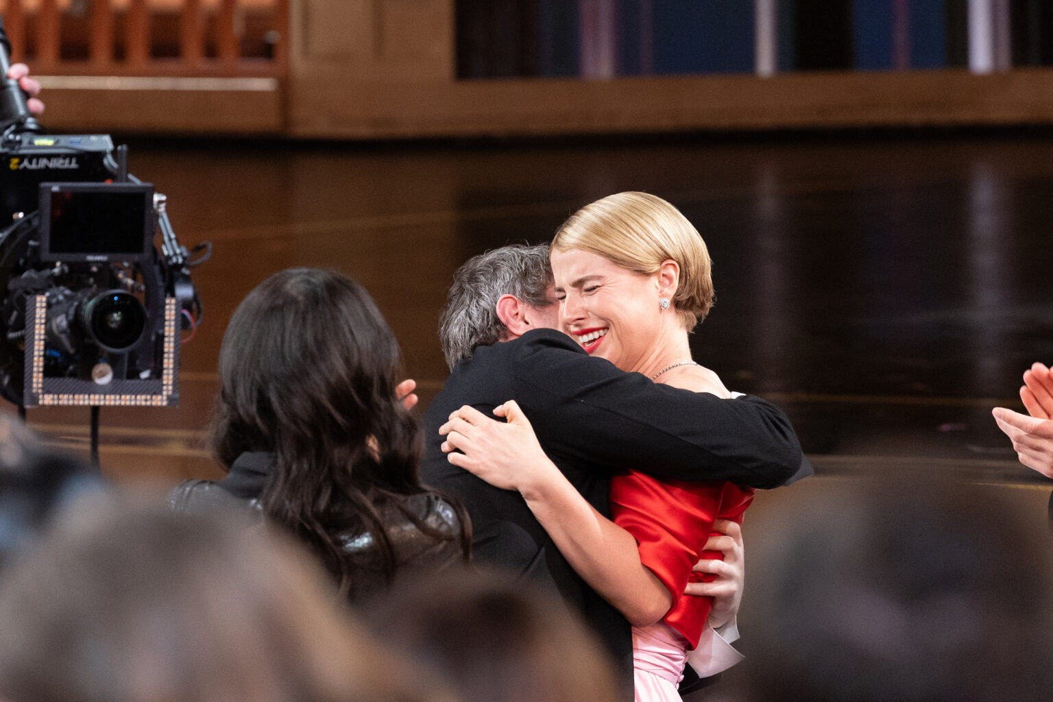 Jessie Buckley accepts the Oscar® for Actress in a Leading Role during the 98th Oscars® at the Dolby® Theatre at Ovation Hollywood on Sunday, March 15, 2026.
