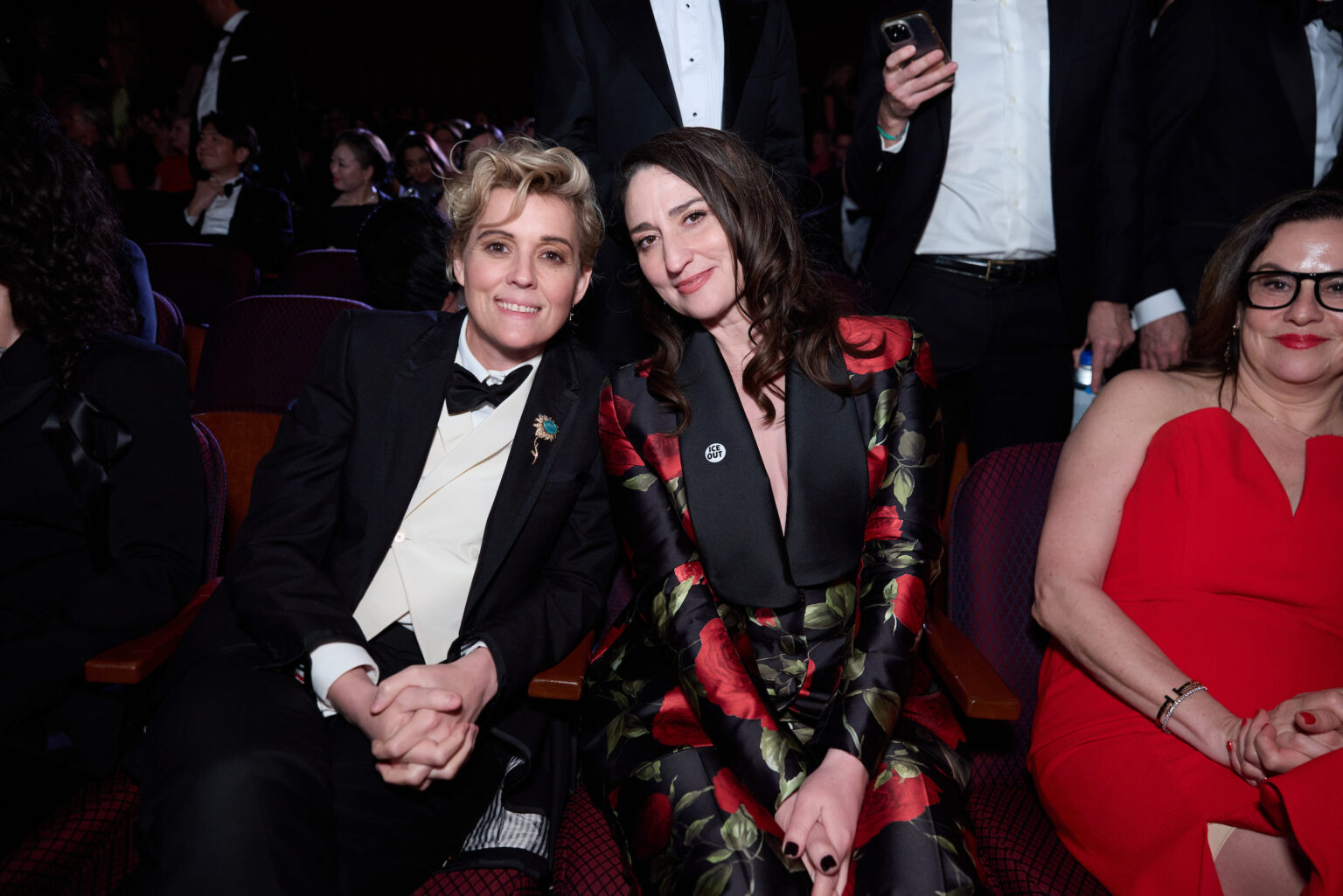 Brandi Carlile and Sara Bareilles in the audience during the 98th Oscars® at the Dolby Theatre at Ovation Hollywood in Los Angeles, CA, on Sunday, March 15, 2026.
