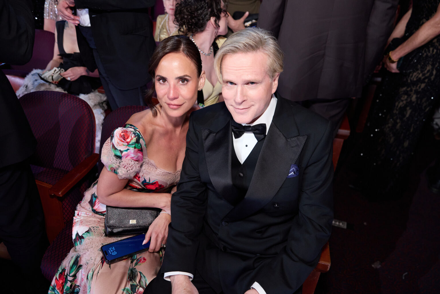 Lisa Marie Kubikoff and Cary Elwes in the audience during the 98th Oscars® at the Dolby Theatre at Ovation Hollywood in Los Angeles, CA, on Sunday, March 15, 2026.
