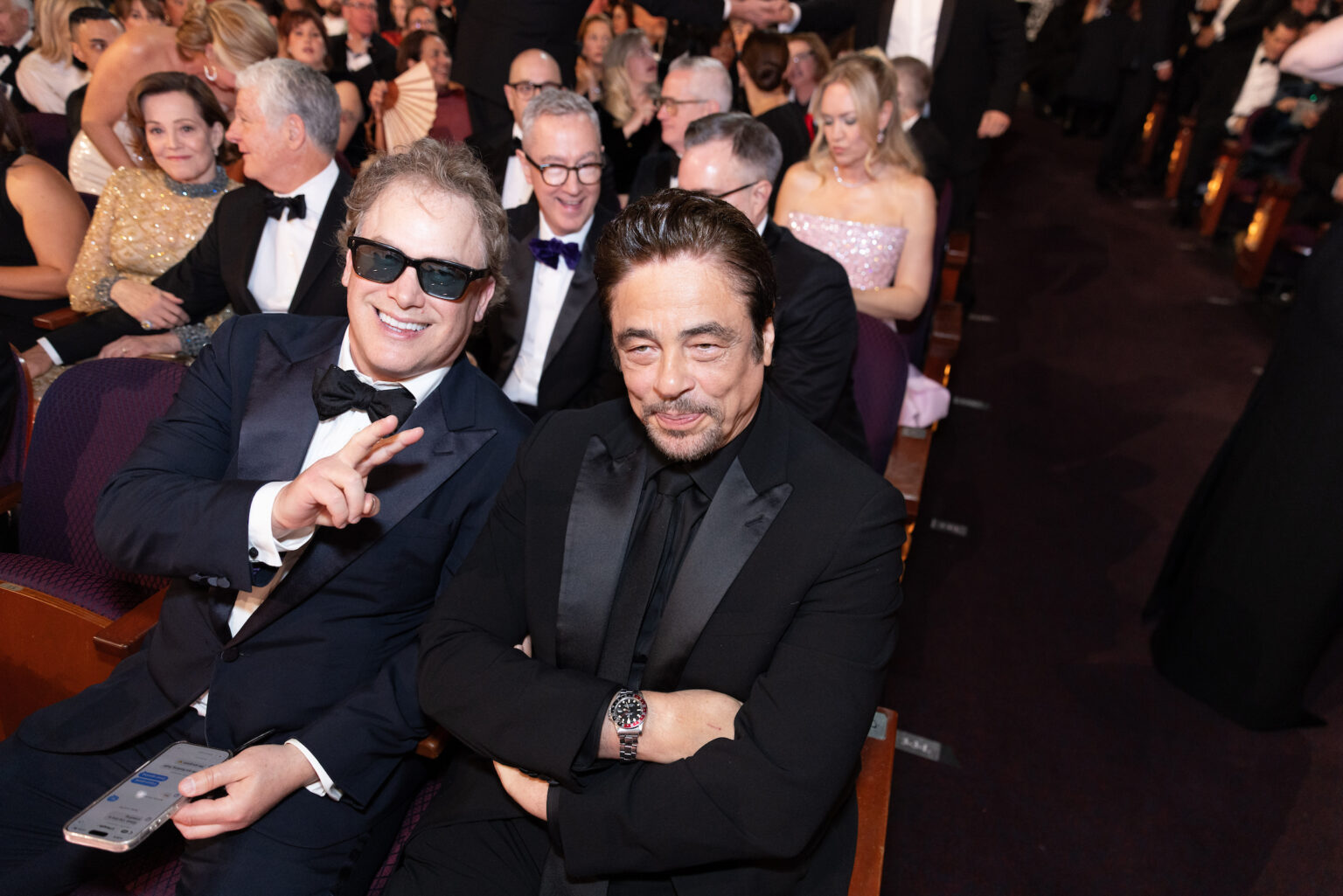 Benicio Del Toro attends the 98th Oscars® at the Dolby® Theatre at Ovation Hollywood on Sunday, March 15, 2026.