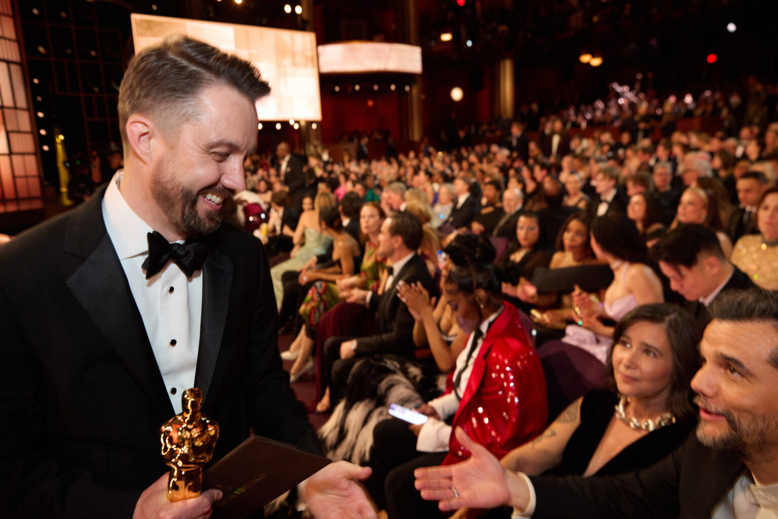 Andy Jurgensen in the audience during the 98th Oscars® at the Dolby Theatre at Ovation Hollywood in Los Angeles, CA, on Sunday, March 15, 2026.