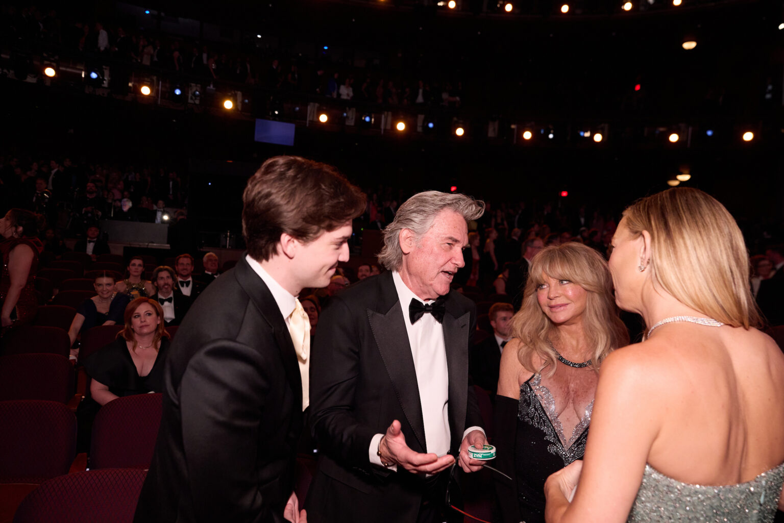Kurt Russell and Goldie Hawn in the audience during the 98th Oscars® at the Dolby Theatre at Ovation Hollywood in Los Angeles, CA, on Sunday, March 15, 2026.