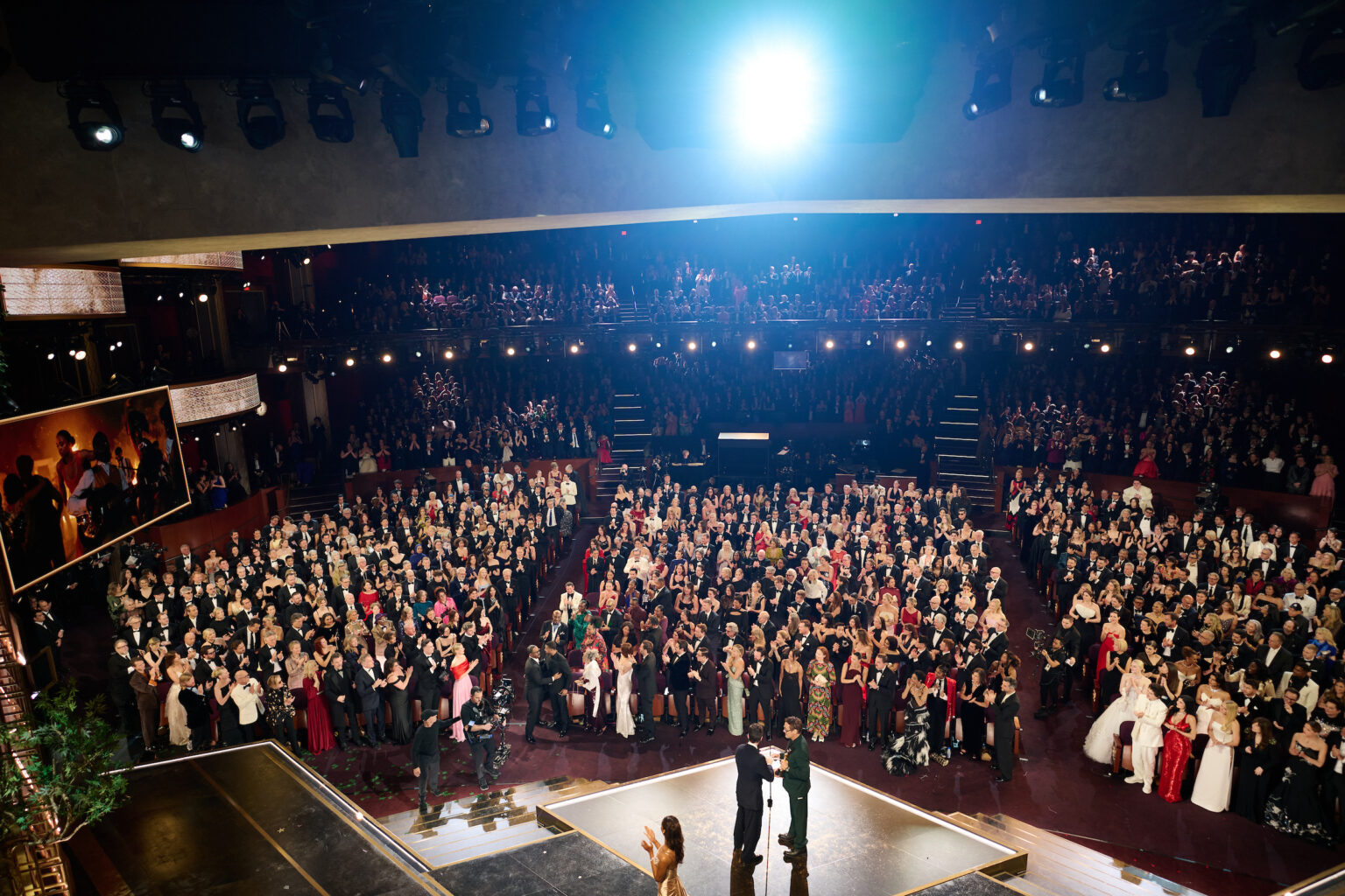 Robert Downey Jr. and Chris Evans present the Oscar® for Original Screenplay during the 98th Oscars® at the Dolby® Theatre at Ovation Hollywood on Sunday, March 15, 2026.