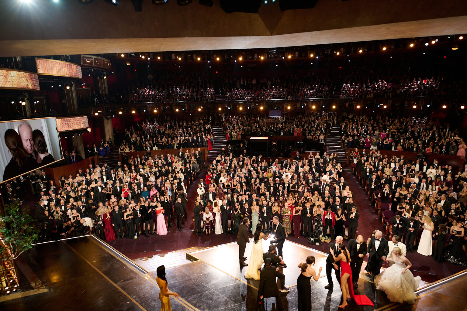 Priyanka Chopra Jonas and Javier Bardem presents the Oscar® for International Feature Film to Joachim Trier during the 98th Oscars® at the Dolby® Theatre at Ovation Hollywood on Sunday, March 15, 2026.